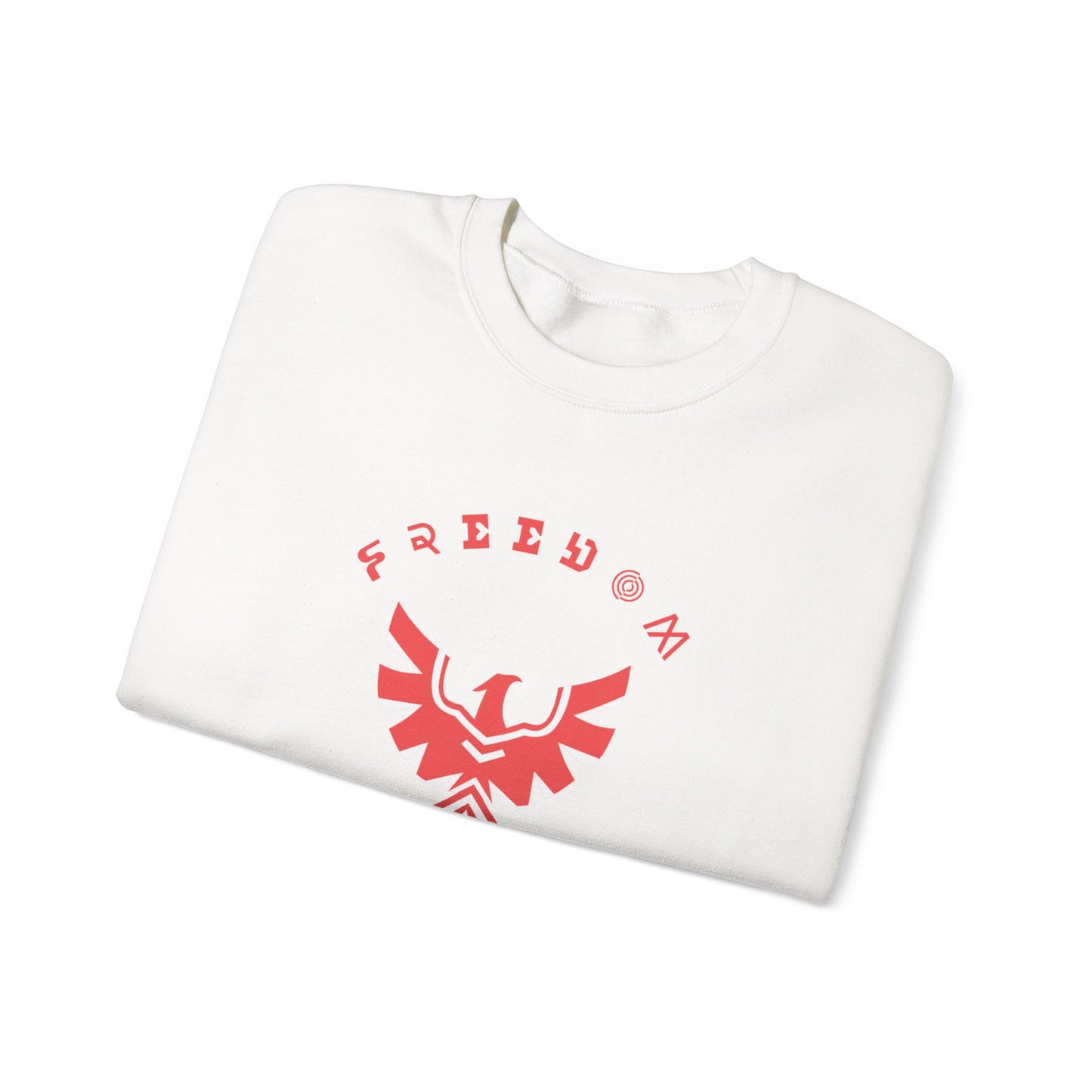 Crewneck Sweatshirt with FREEDOM CARTEL RED logo