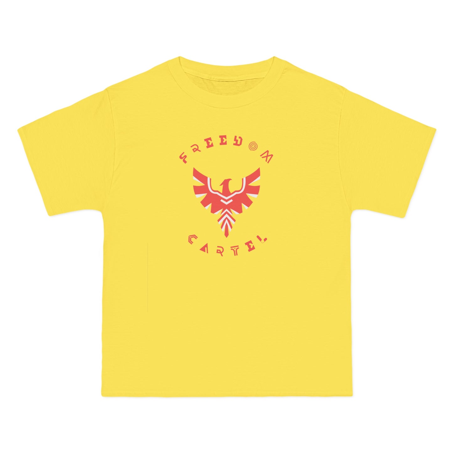 Beefy-T® Short-Sleeve T-Shirt with FREEDOM CARTEL logo