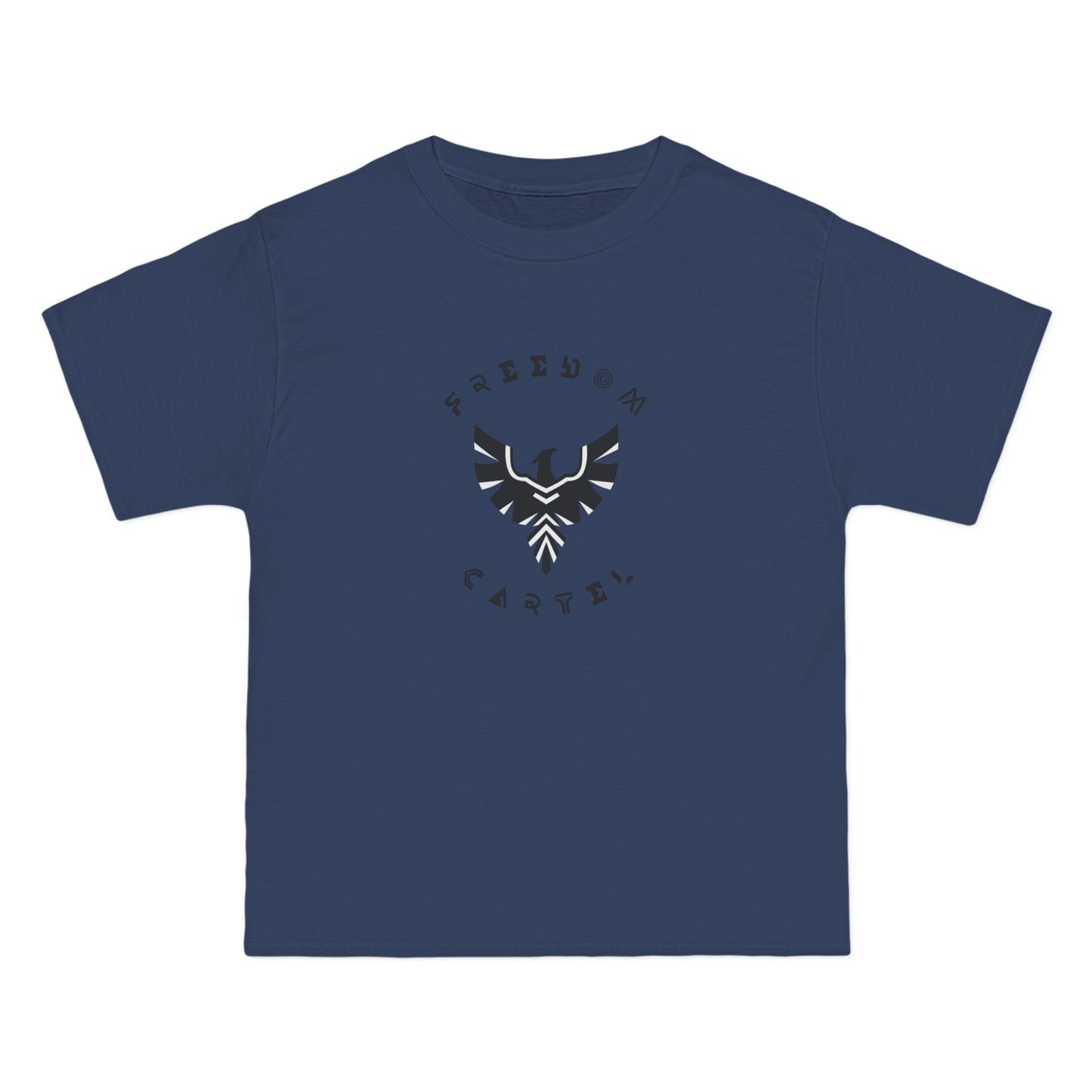 Beefy-T® Short-Sleeve T-Shirt with FREEDOM CARTEL logo