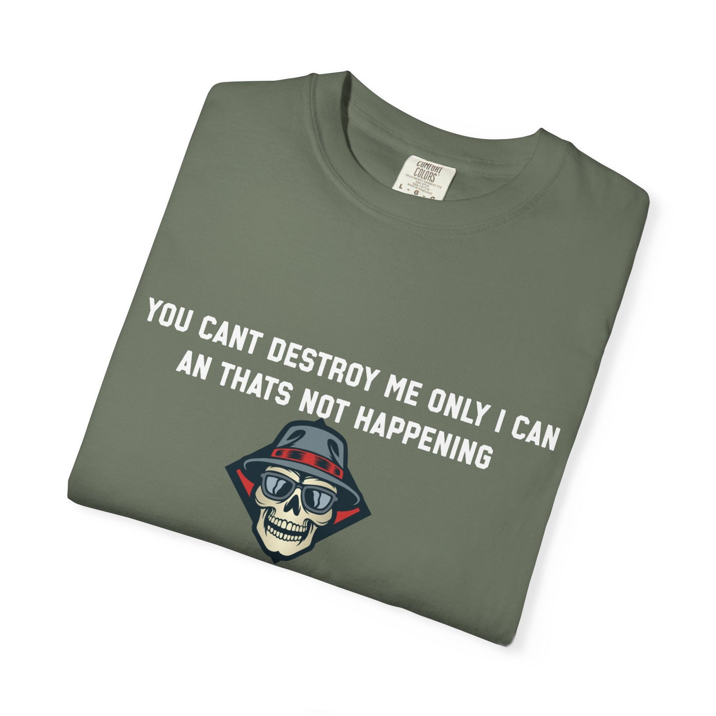 You cant destroy me only i can an thats not happening