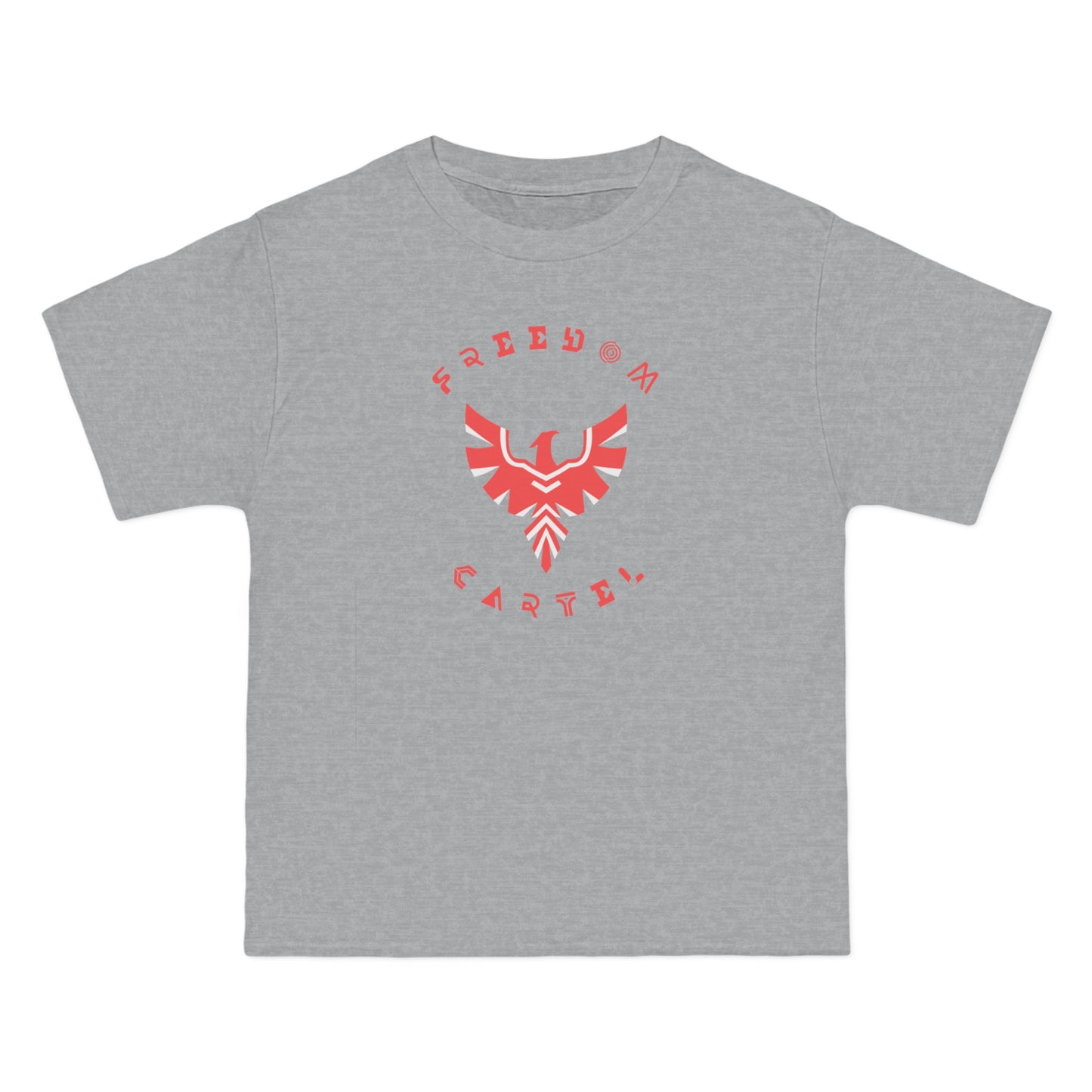 Beefy-T® Short-Sleeve T-Shirt with FREEDOM CARTEL logo