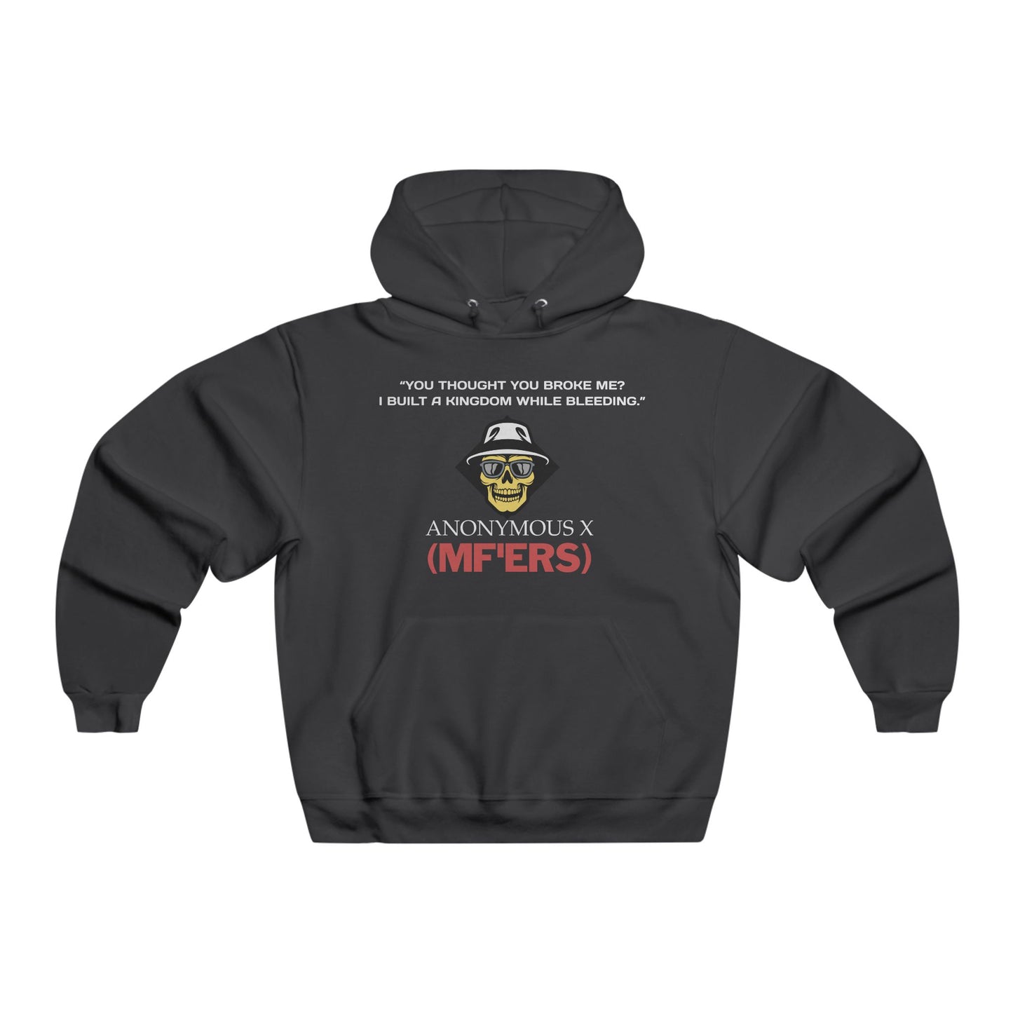 AnonymousX Hoodie - X MARKS THE BOSS Underground Drop 001 – Freedom Cartel