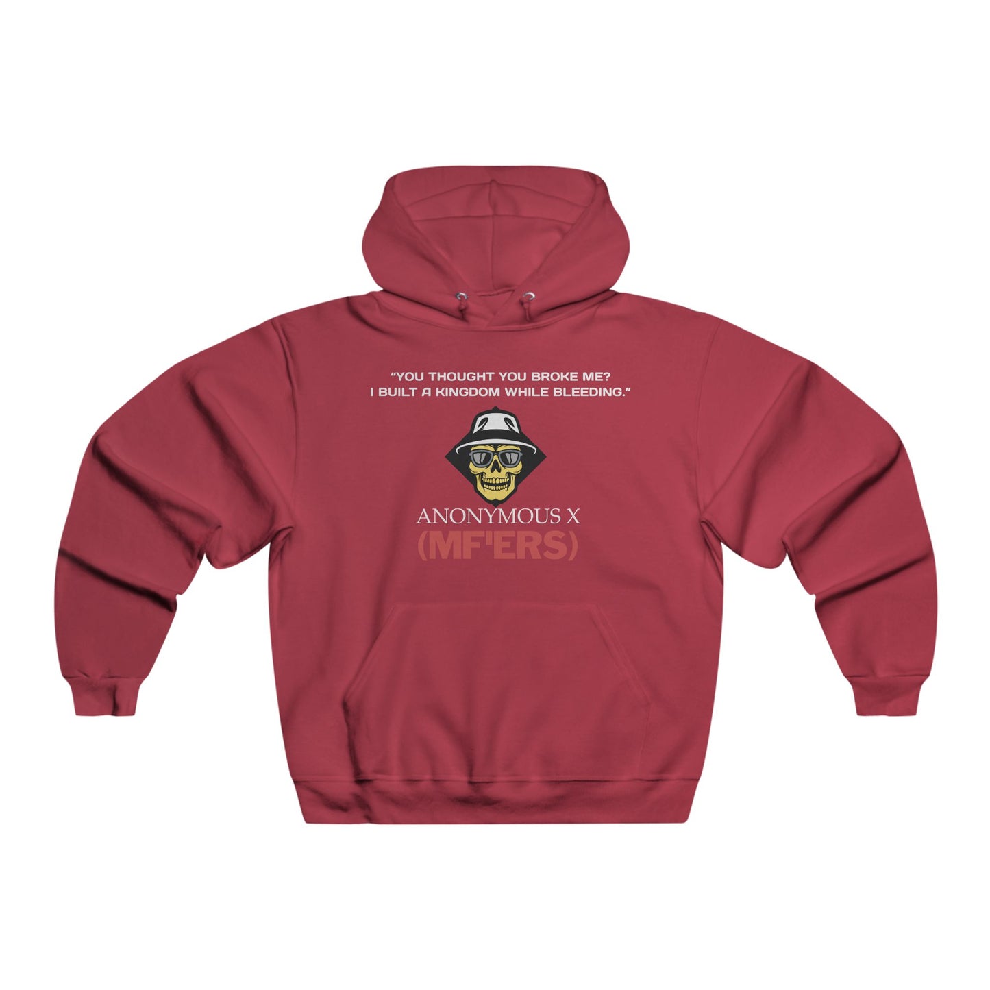 AnonymousX Hoodie - X MARKS THE BOSS Underground Drop 001 – Freedom Cartel