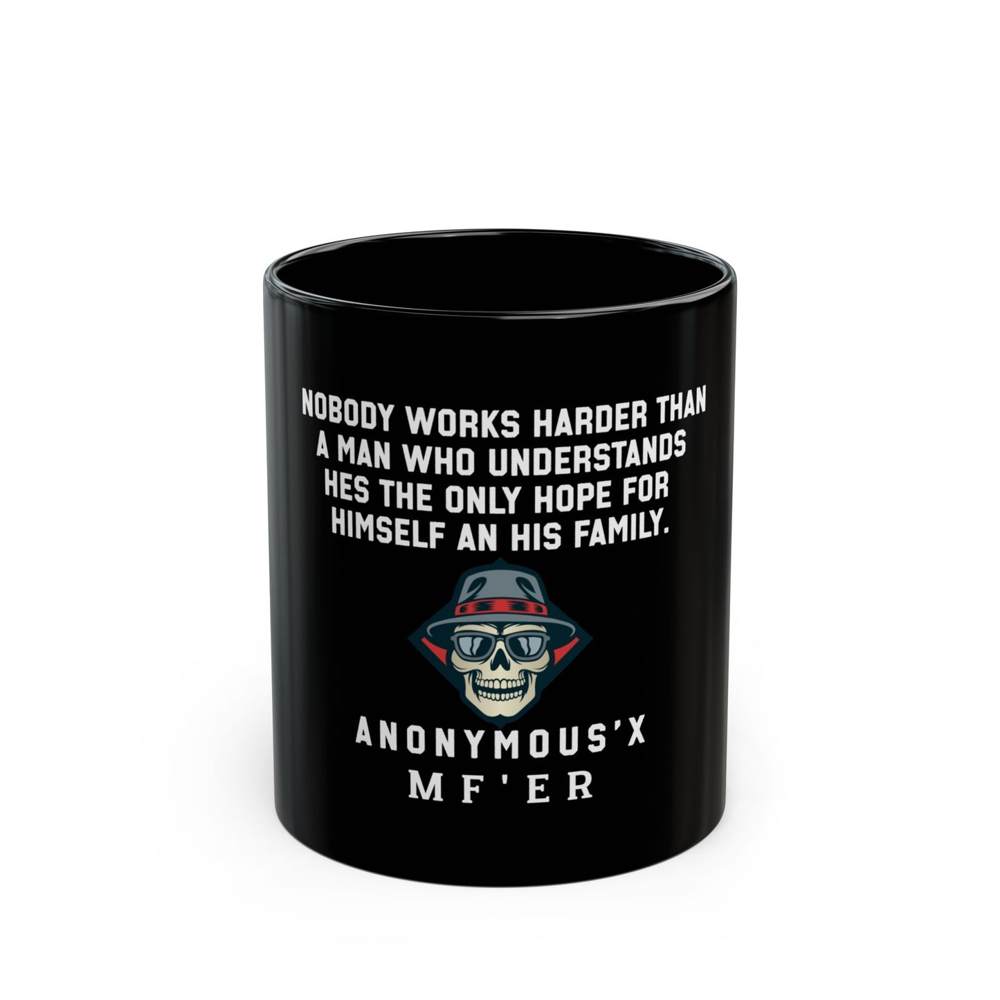 Black Mug - "- Unique Gift for Friends