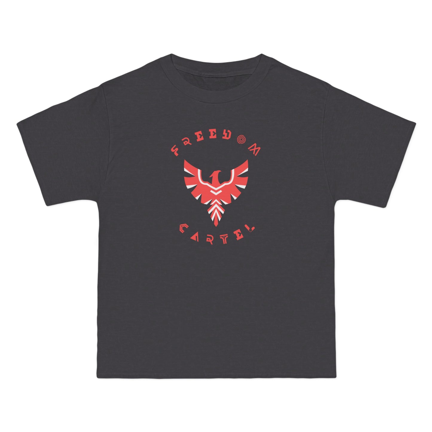 Beefy-T® Short-Sleeve T-Shirt with FREEDOM CARTEL logo