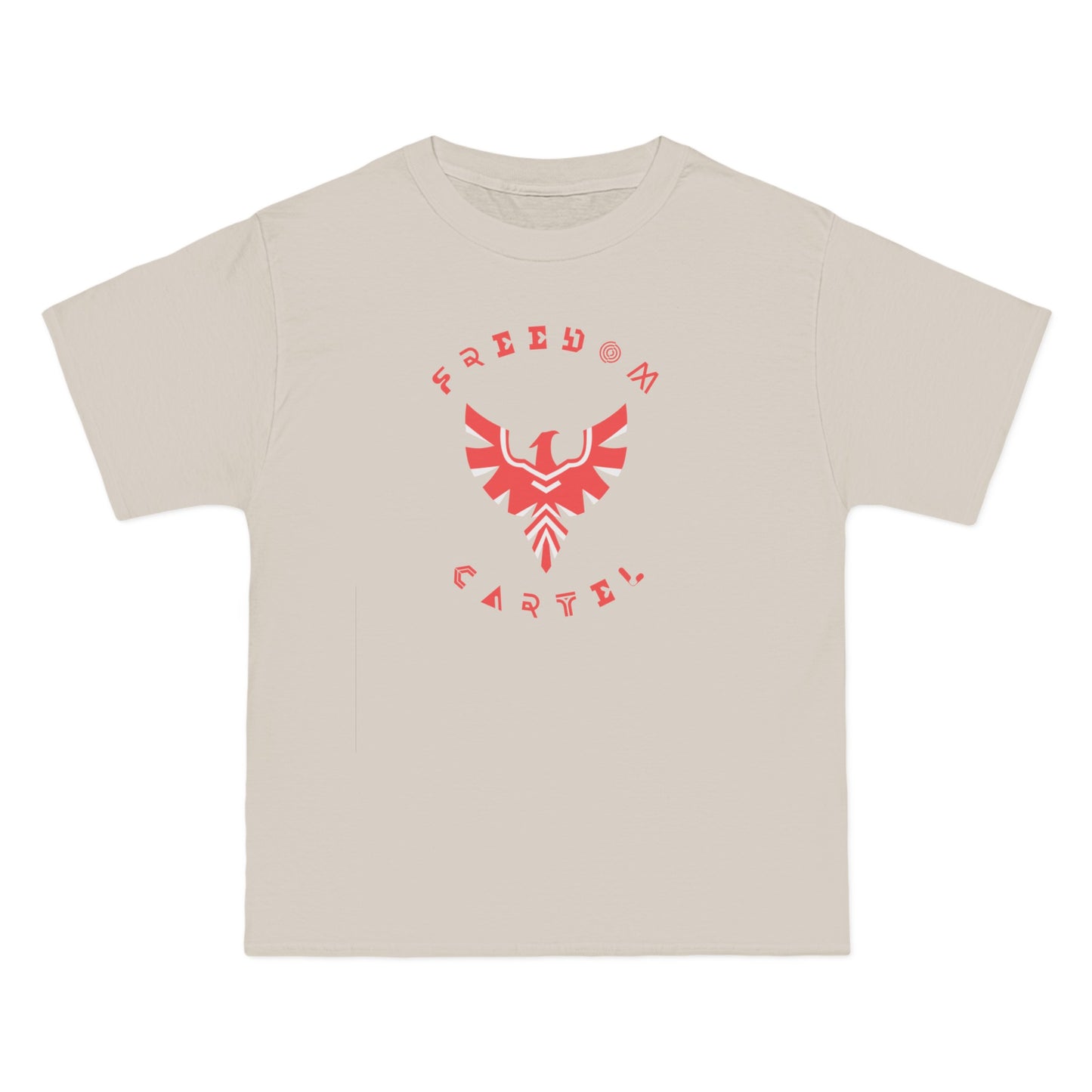 Beefy-T® Short-Sleeve T-Shirt with FREEDOM CARTEL logo