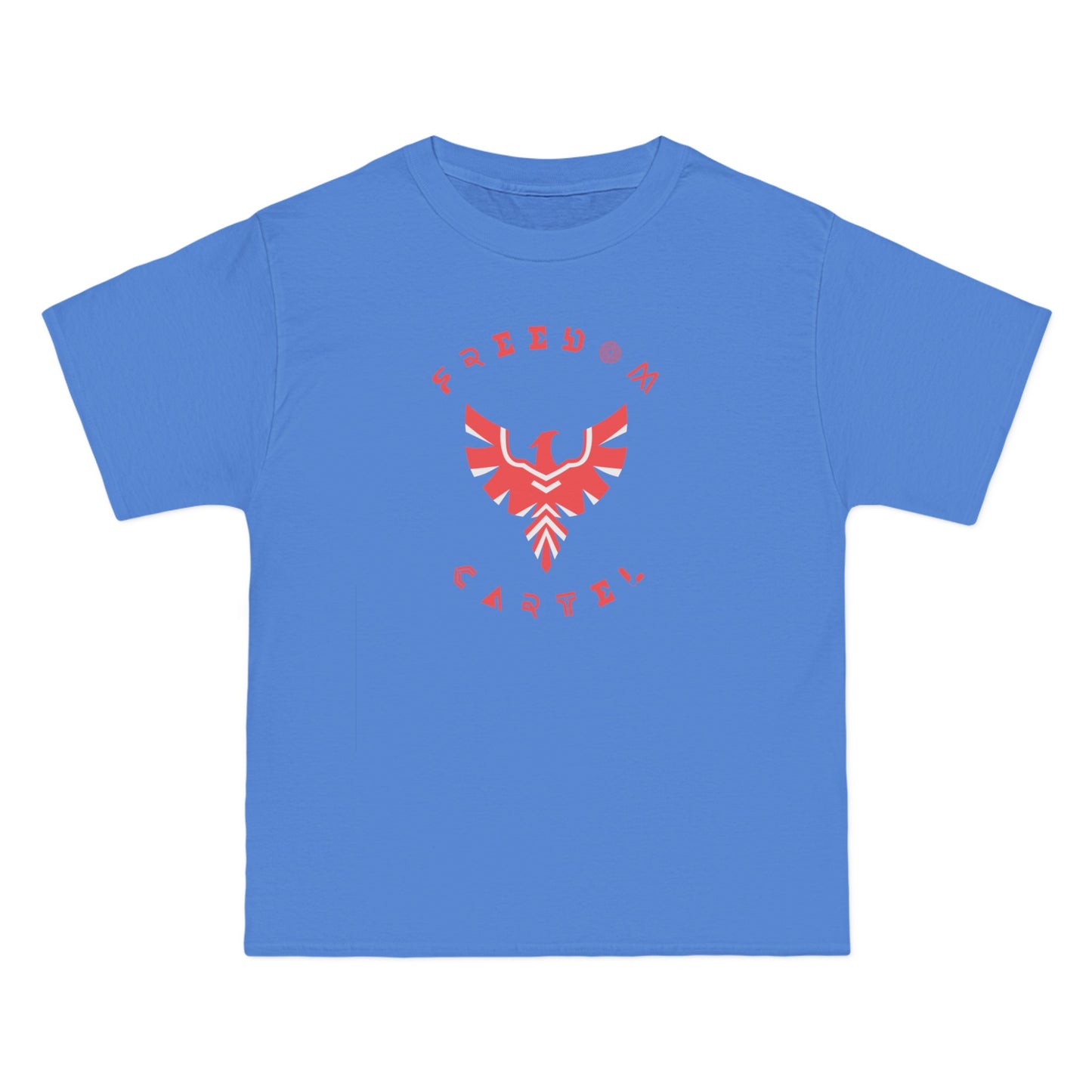 Beefy-T® Short-Sleeve T-Shirt with FREEDOM CARTEL logo