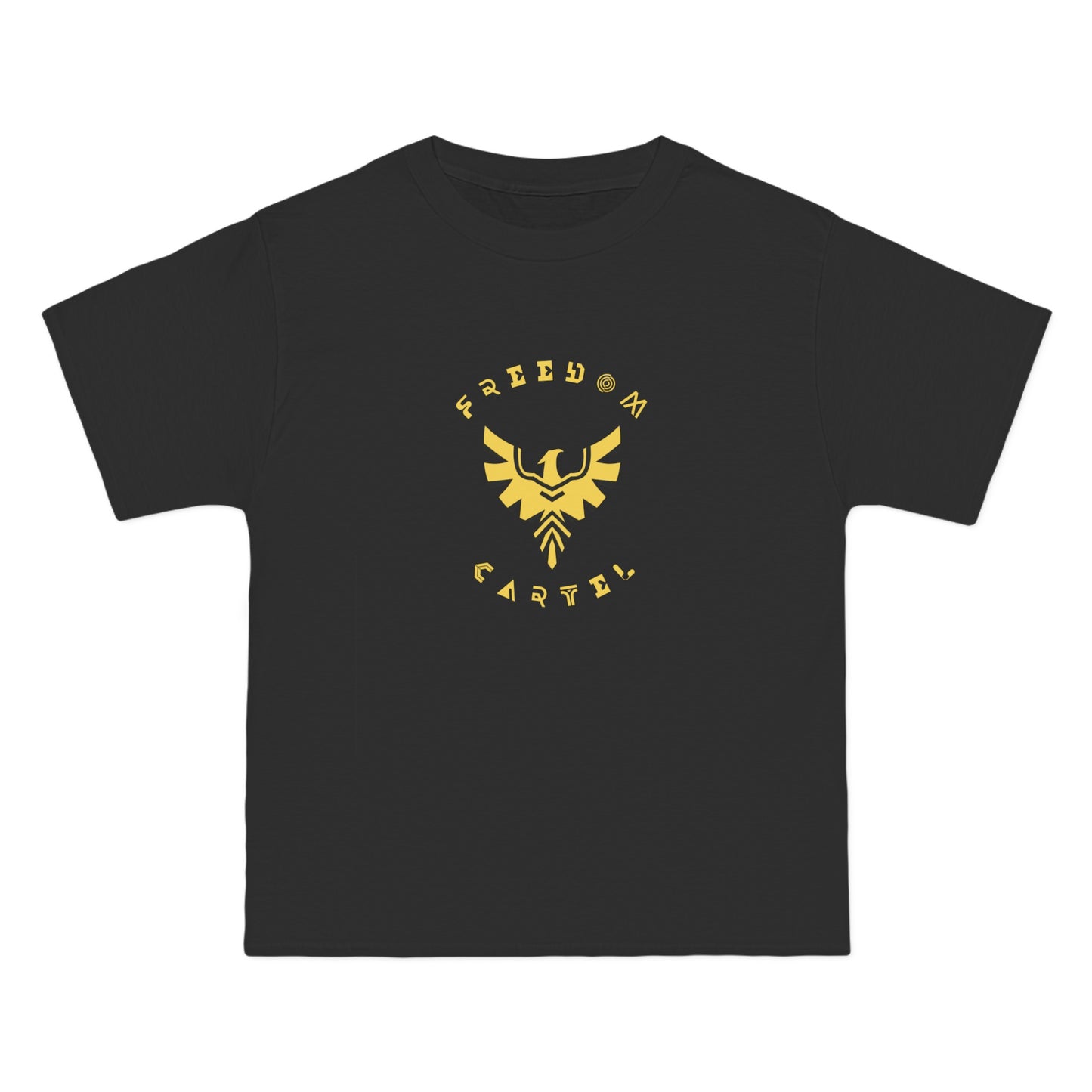 Beefy-T® Short-Sleeve T-Shirt with FREEDOM CARTEL logo