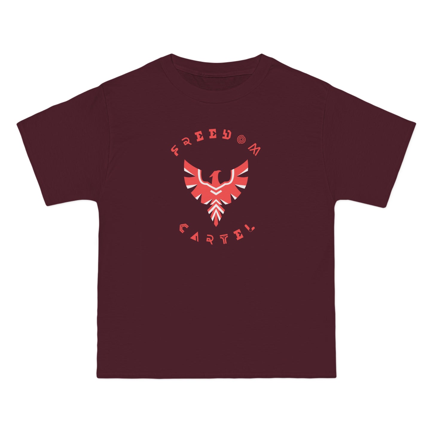 Beefy-T® Short-Sleeve T-Shirt with FREEDOM CARTEL logo