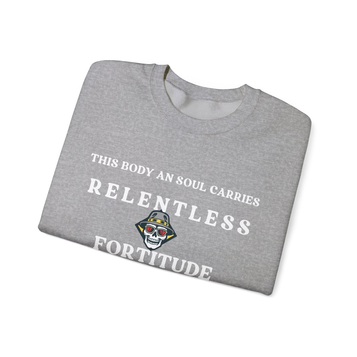 This body an soul carries relentless fortitude