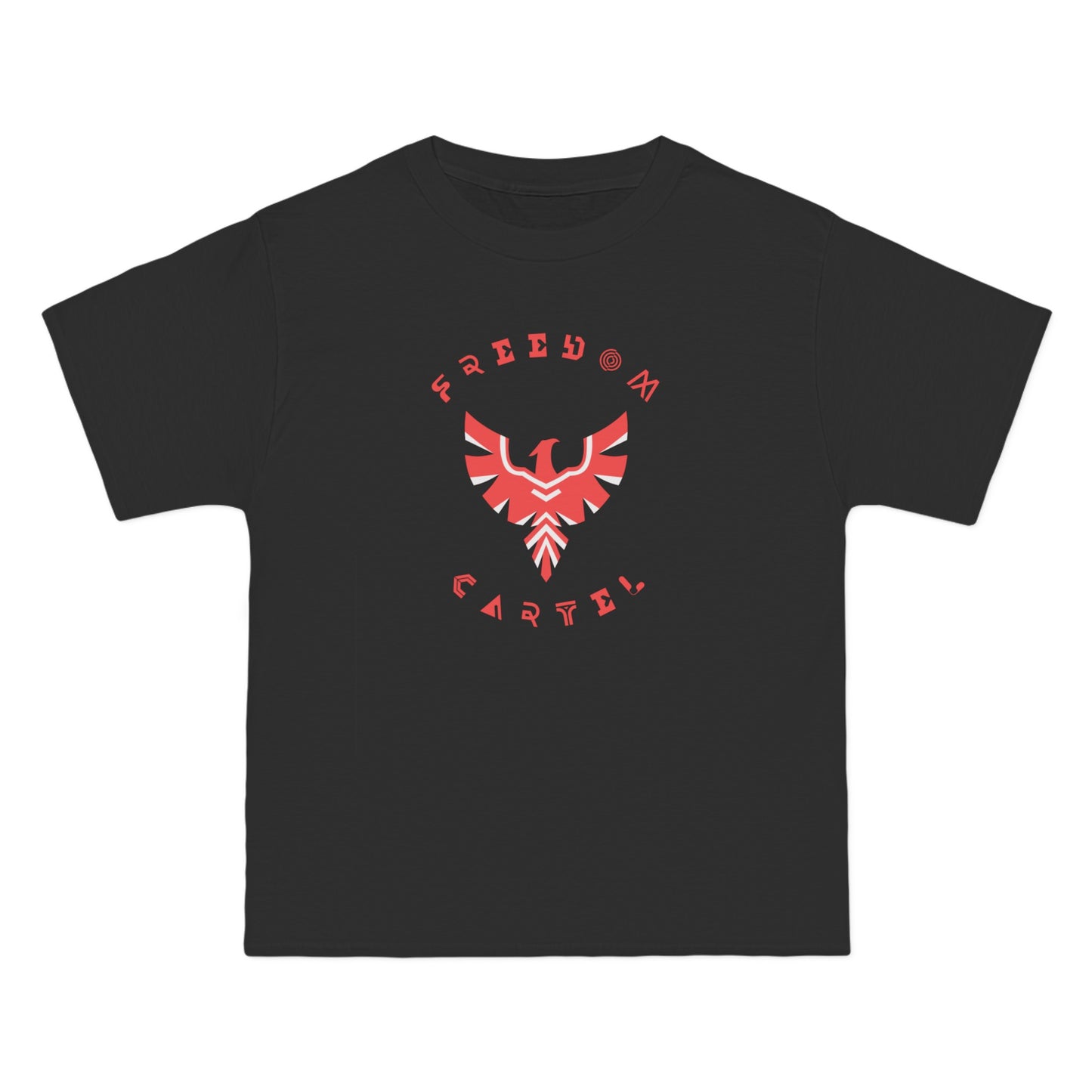Beefy-T® Short-Sleeve T-Shirt with FREEDOM CARTEL logo