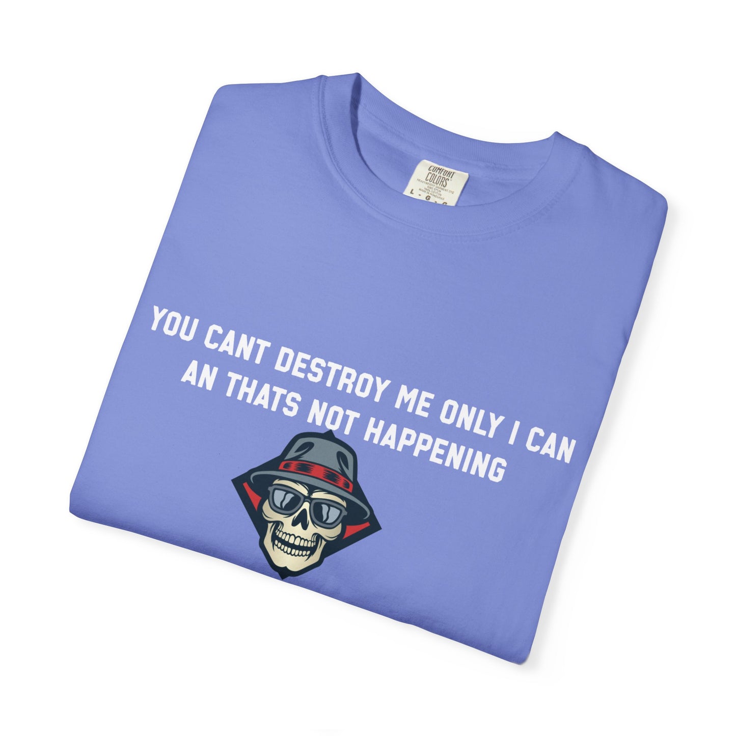 You cant destroy me only i can an thats not happening