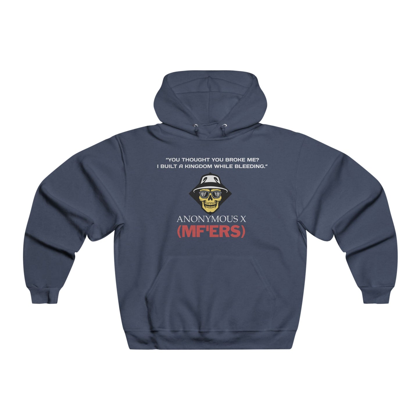 AnonymousX Hoodie - X MARKS THE BOSS Underground Drop 001 – Freedom Cartel