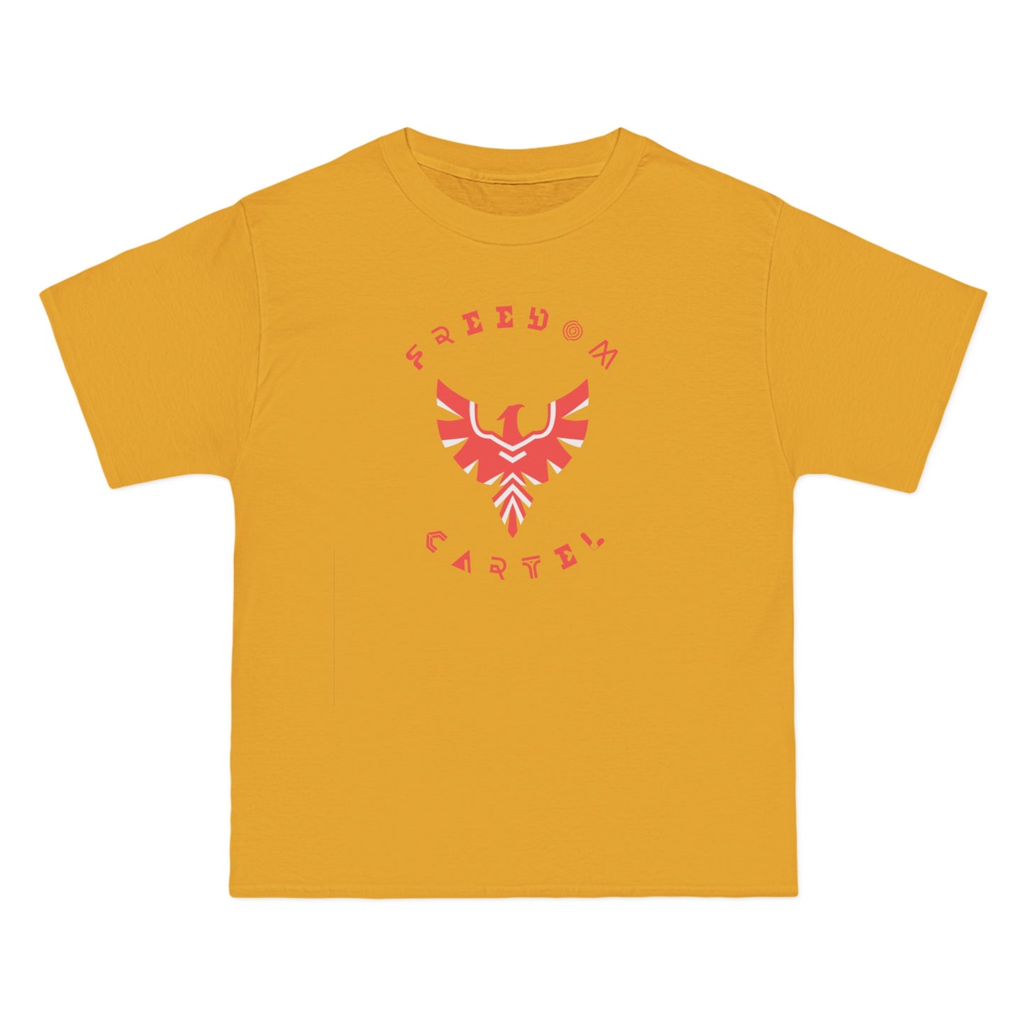 Beefy-T® Short-Sleeve T-Shirt with FREEDOM CARTEL logo