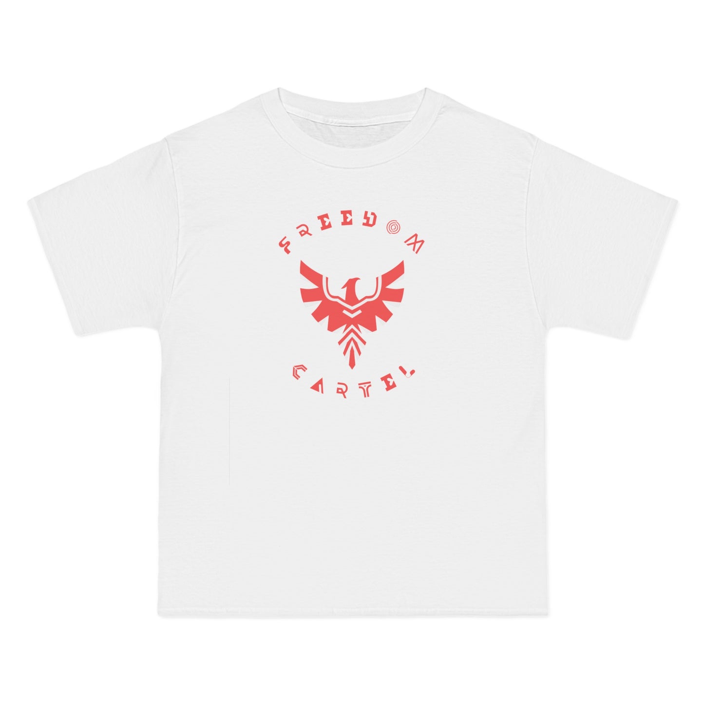 Beefy-T® Short-Sleeve T-Shirt with FREEDOM CARTEL logo