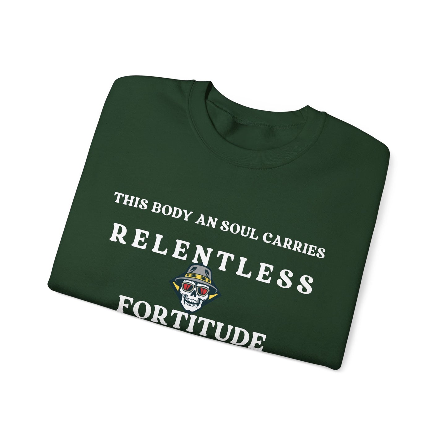 This body an soul carries relentless fortitude