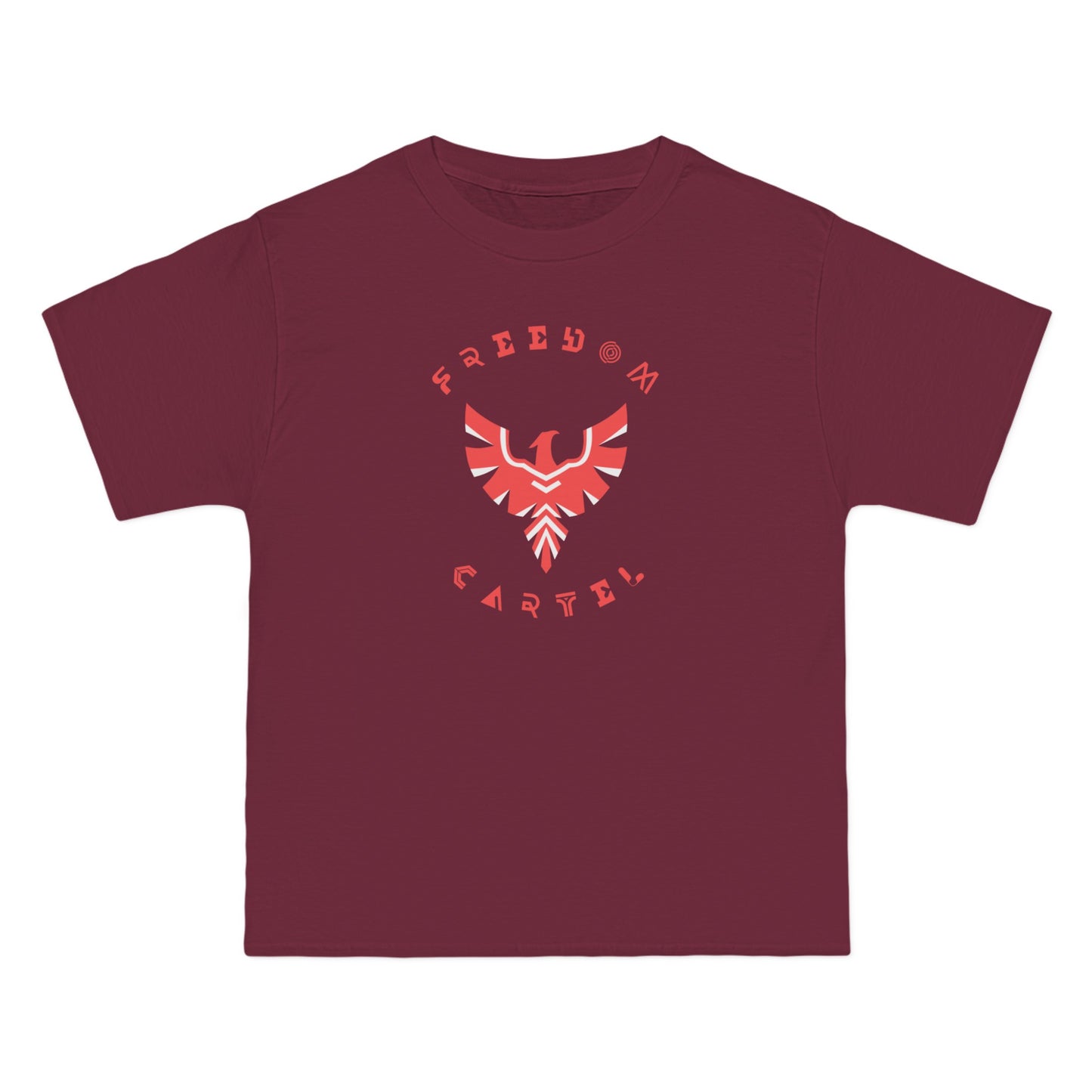 Beefy-T® Short-Sleeve T-Shirt with FREEDOM CARTEL logo