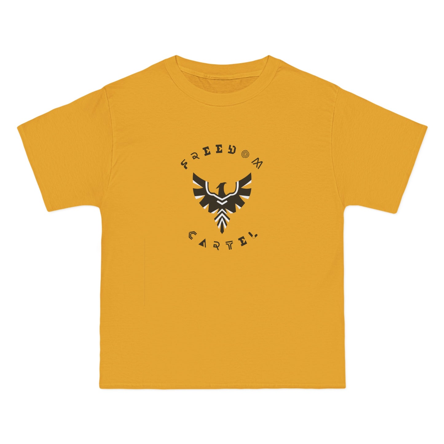 Beefy-T® Short-Sleeve T-Shirt with FREEDOM CARTEL logo
