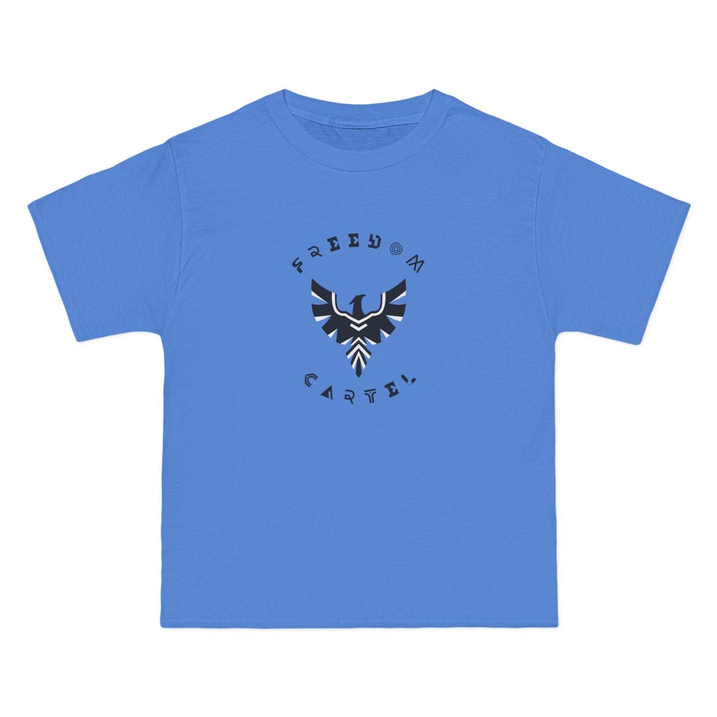 Beefy-T® Short-Sleeve T-Shirt with FREEDOM CARTEL logo