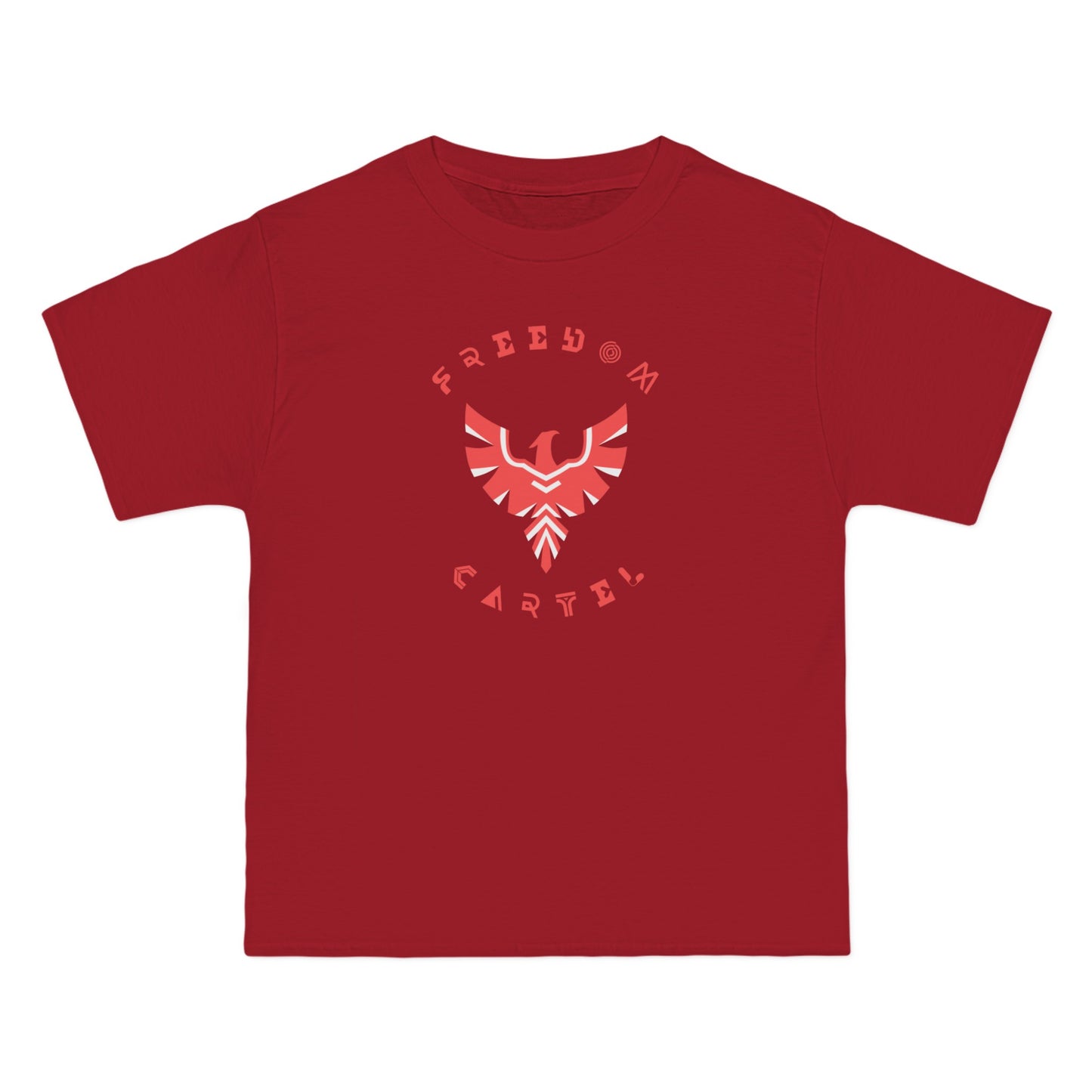 Beefy-T® Short-Sleeve T-Shirt with FREEDOM CARTEL logo