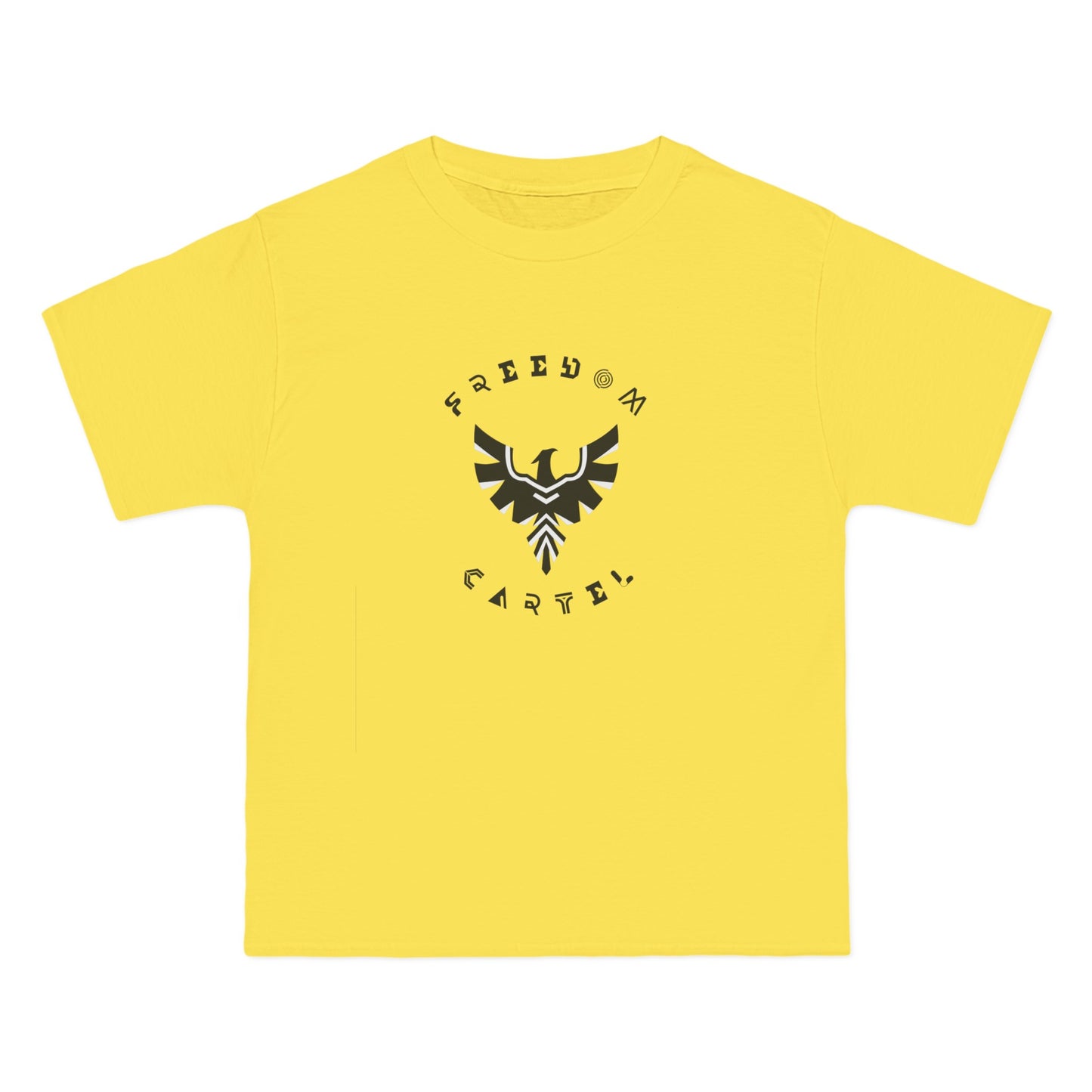 Beefy-T® Short-Sleeve T-Shirt with FREEDOM CARTEL logo