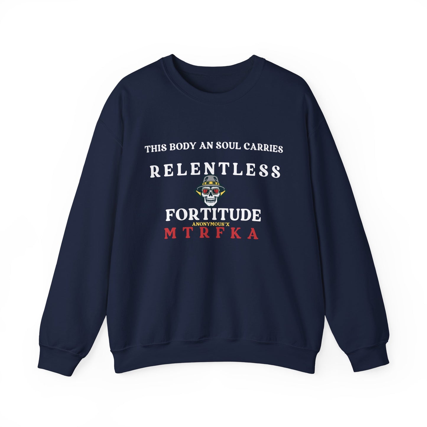This body an soul carries relentless fortitude