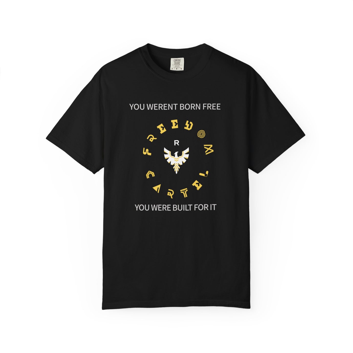Phoenix Uprising Tee -Freedom CartelAnonymousX hoodie Drop 001 Freedom Cartel underground hoodie X MARKS THE BOSS faceless fashion