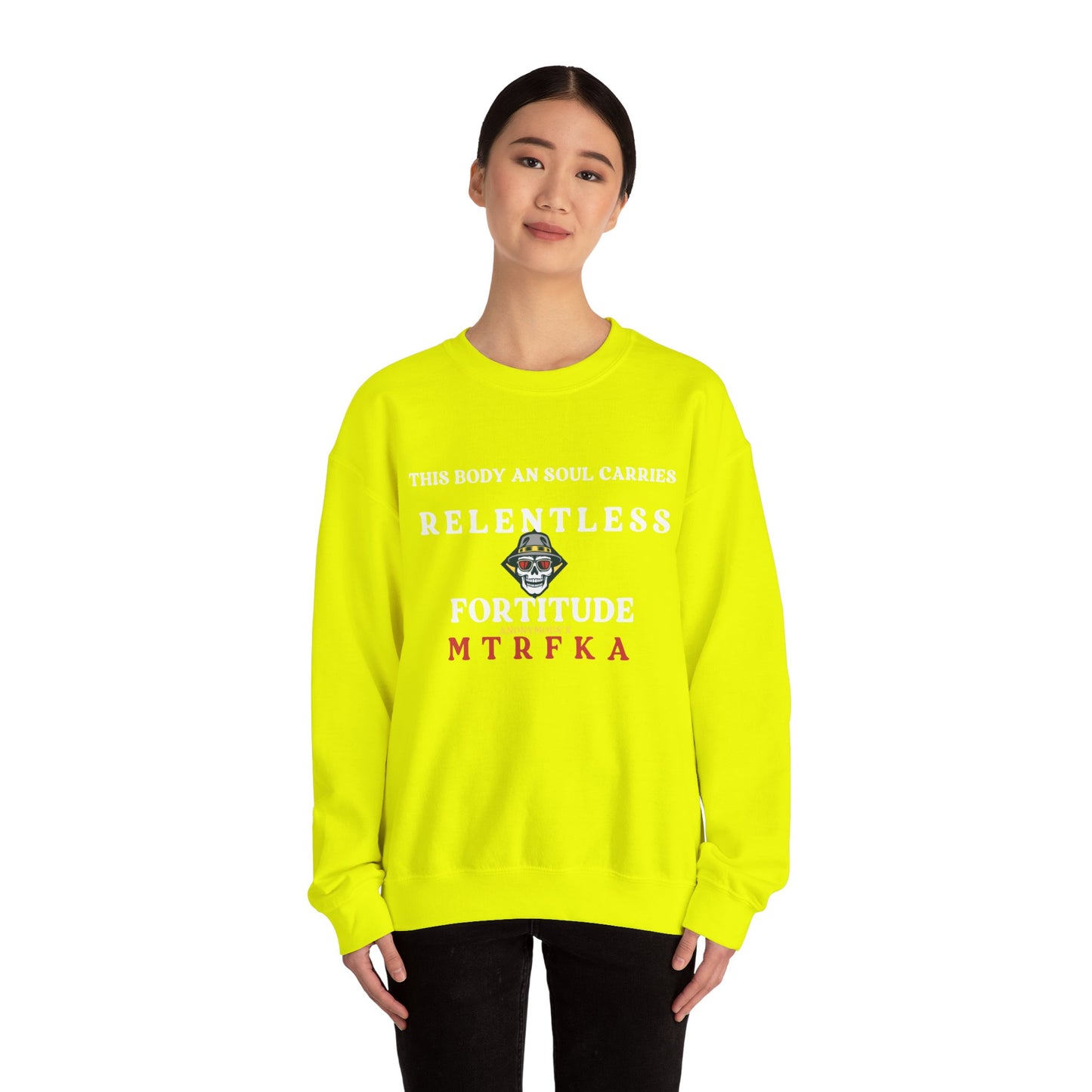 Crewneck Sweatshirt with FREEDOM CARTEL logo