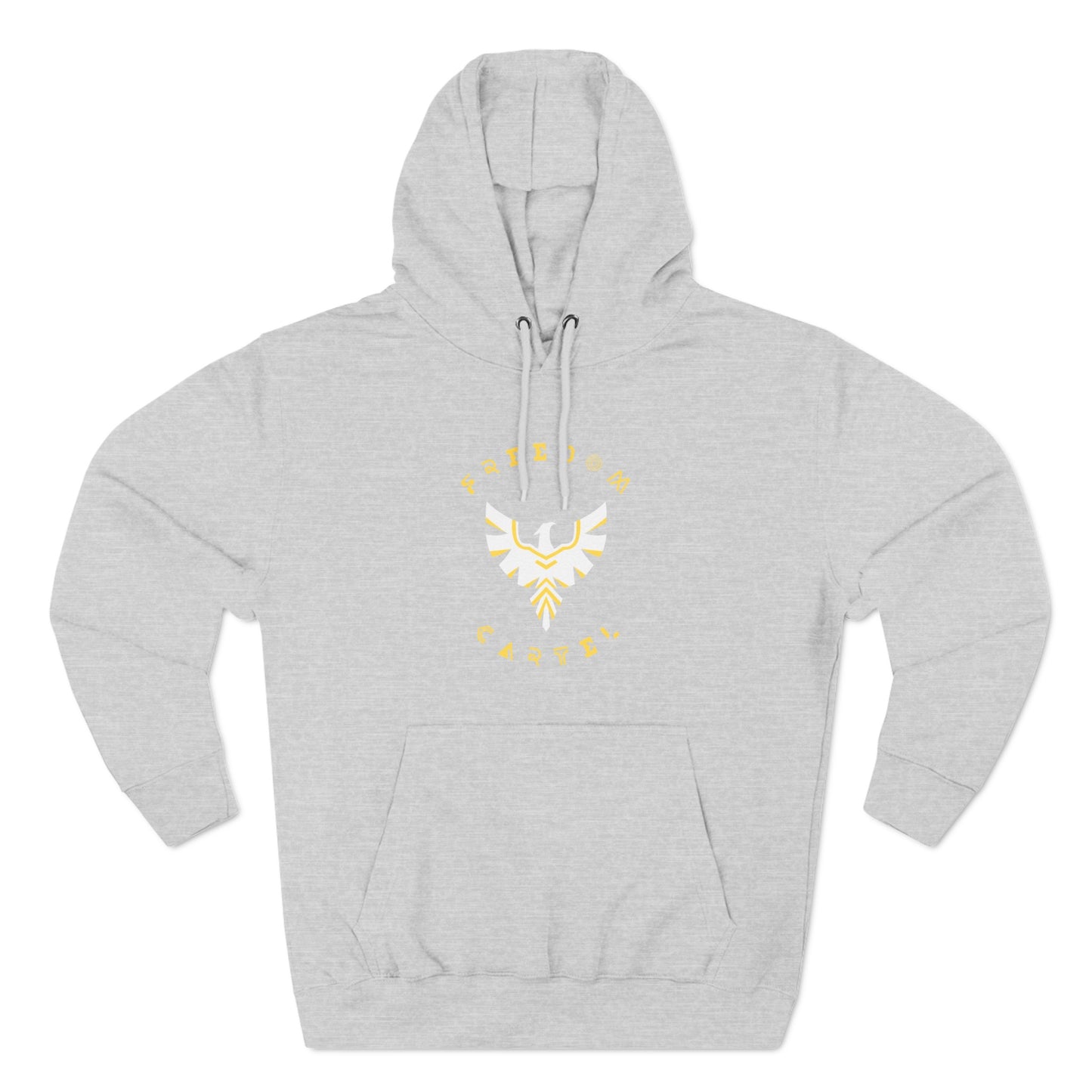 Fleece Hoodie with FREEDOM CARTEL logo on back