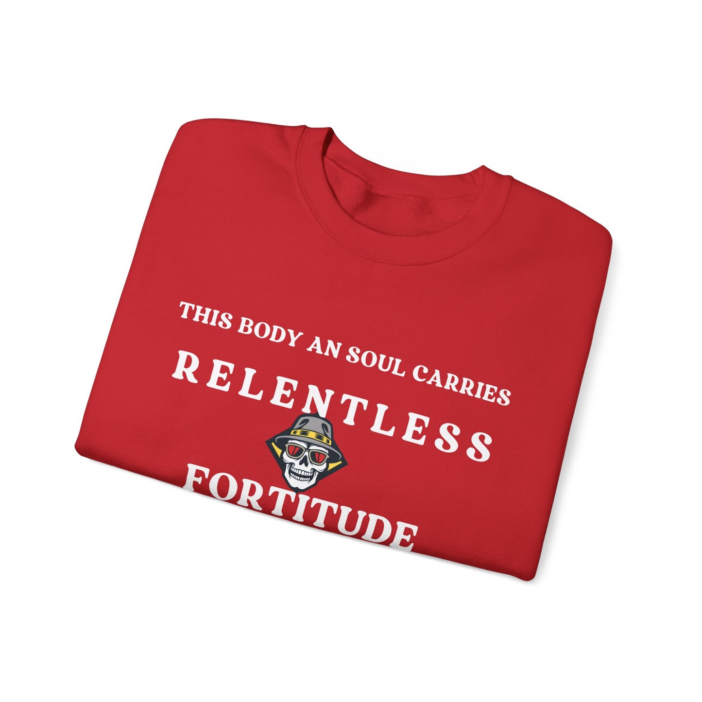 This body an soul carries relentless fortitude