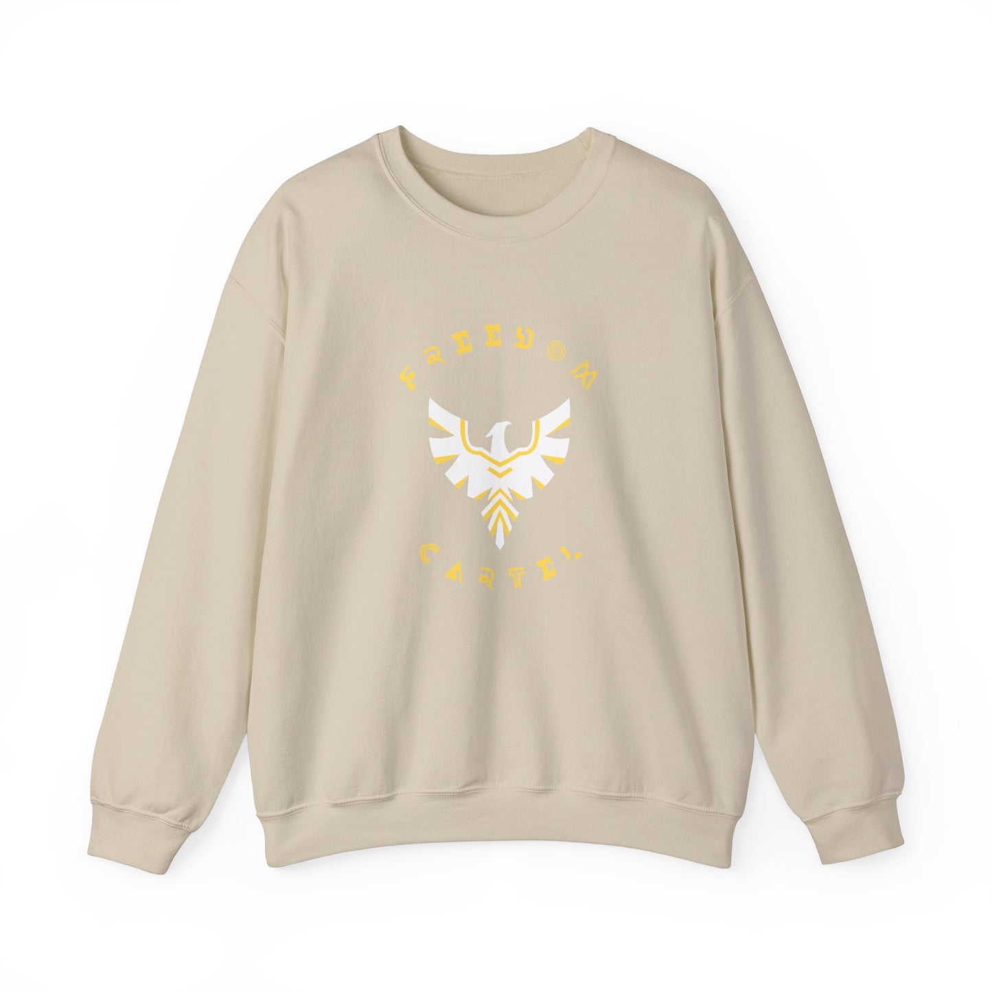 Crewneck Sweatshirt with FREEDOM CARTEL logo