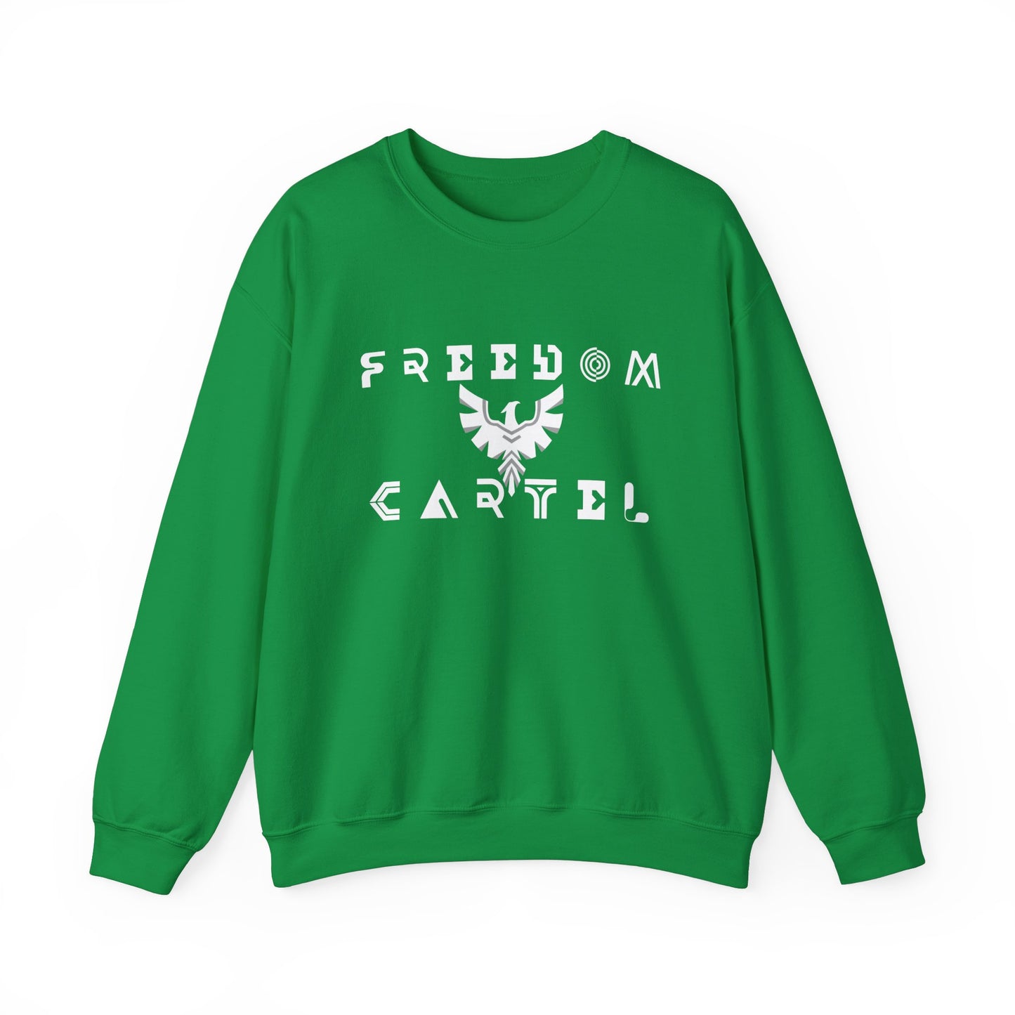 Crewneck Sweatshirt with FREEDOM CARTEL logo