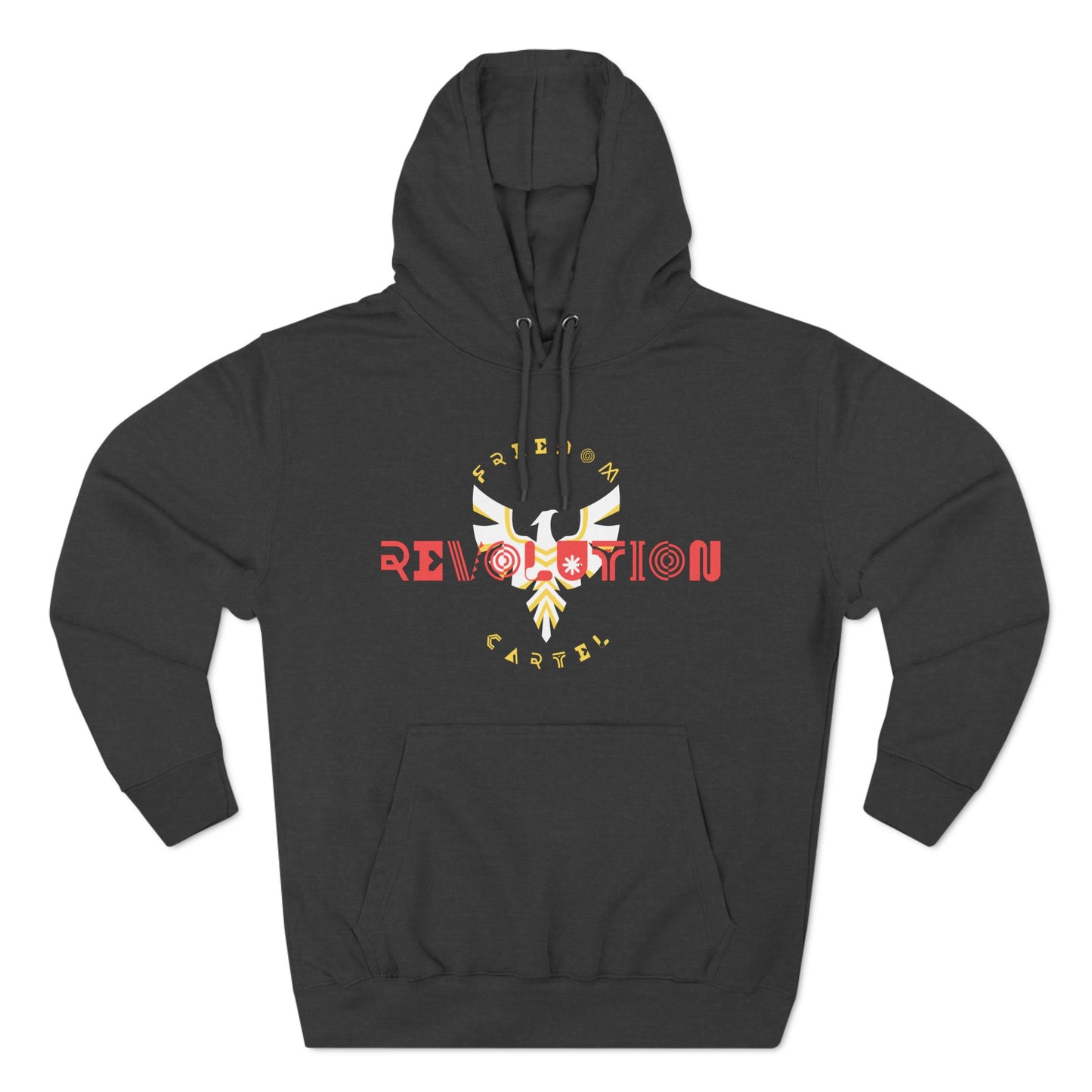 Fleece Hoodie with FREEDOM CARTEL logo