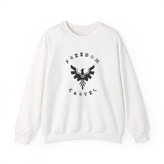 Crewneck Sweatshirt with FREEDOM CARTEL