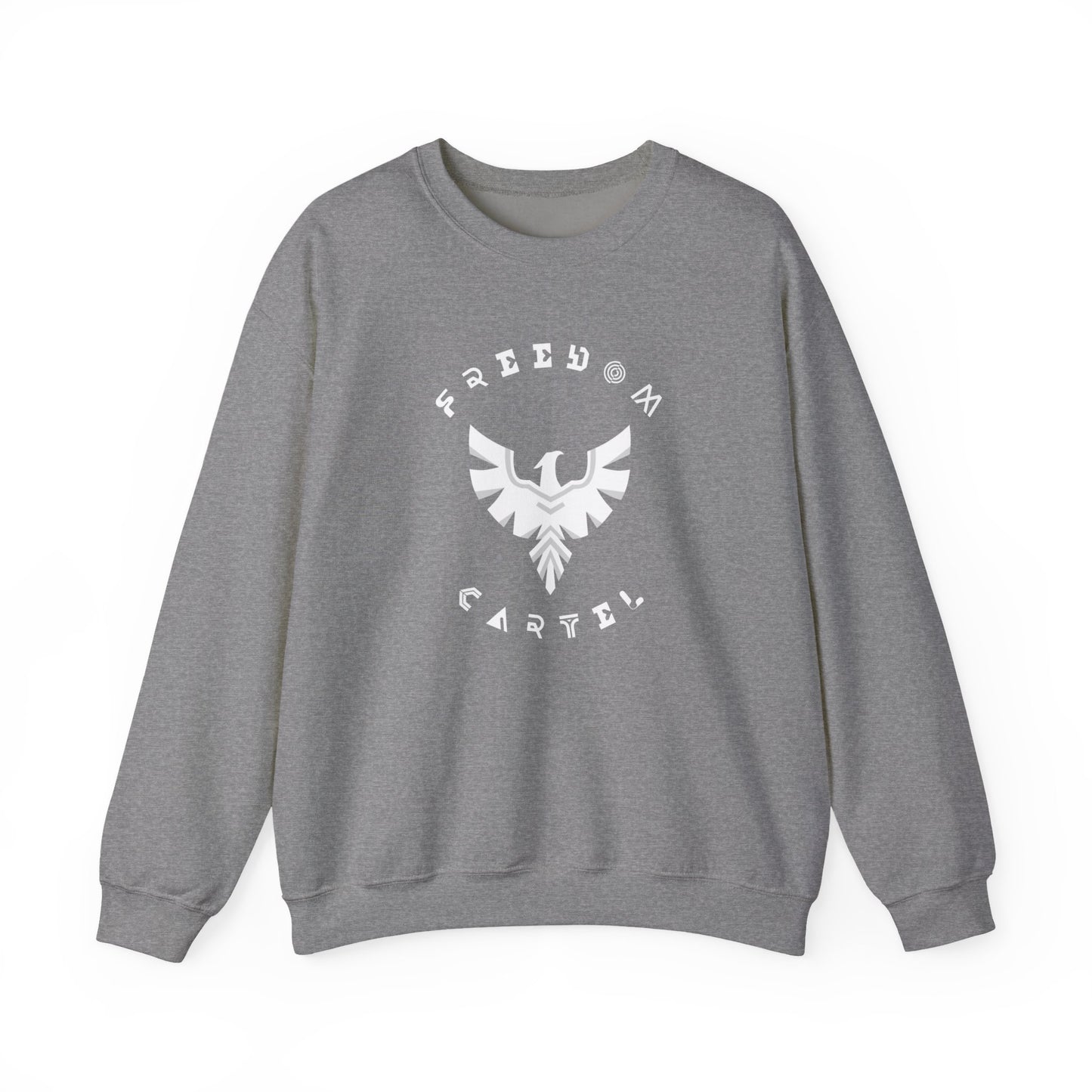 Crewneck Sweatshirt with FREEDOM CARTEL