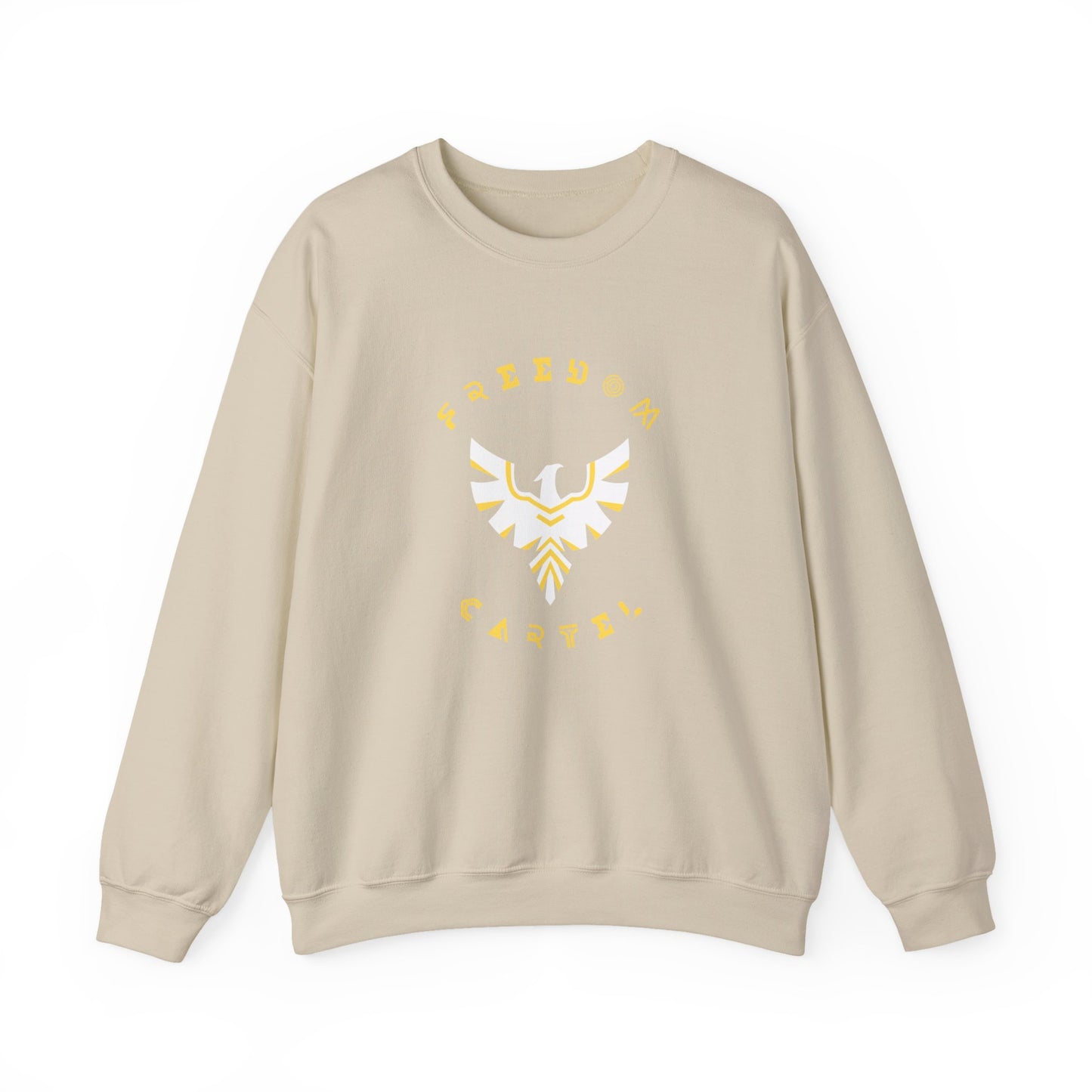 Crewneck Sweatshirt with  CLASSIC FREEDOM CARTEL logo