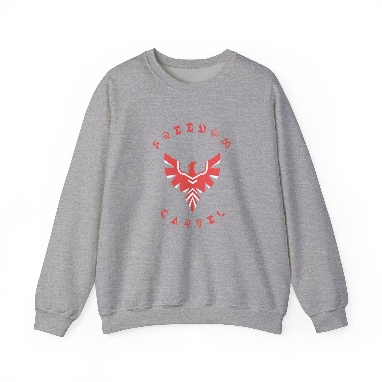 Crewneck Sweatshirt with FREEDOM CARTEL logo