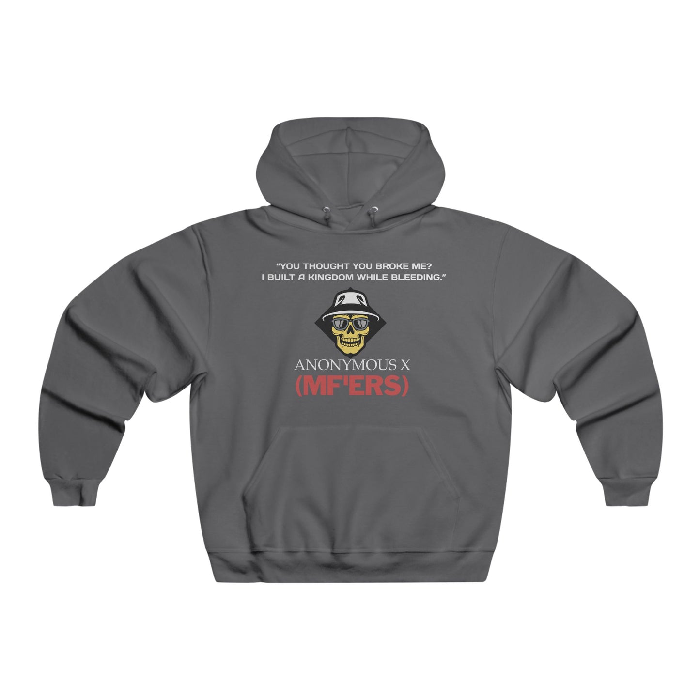 AnonymousX  Hoodie - X MARKS THE BOSS Underground Drop 001 – Freedom Cartel