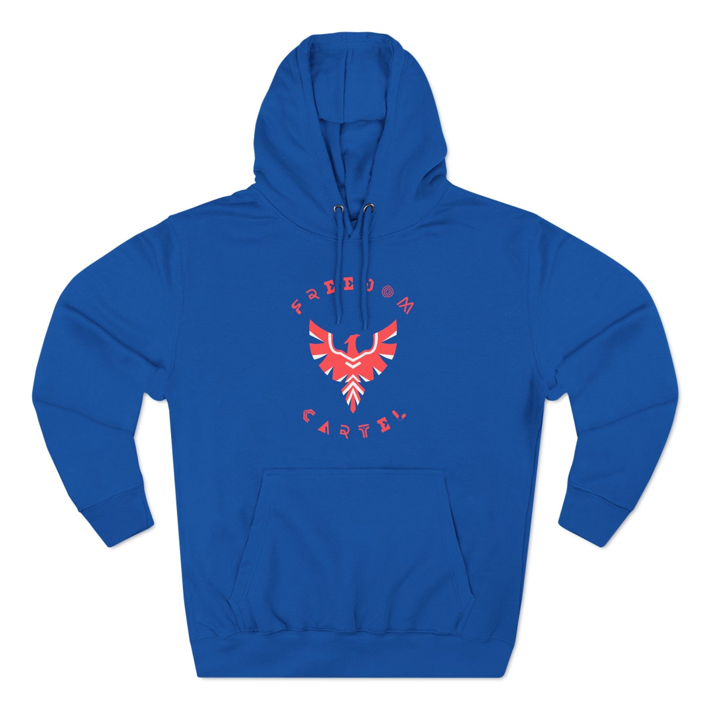 Fleece Hoodie with FREEDOM CARTEL logo