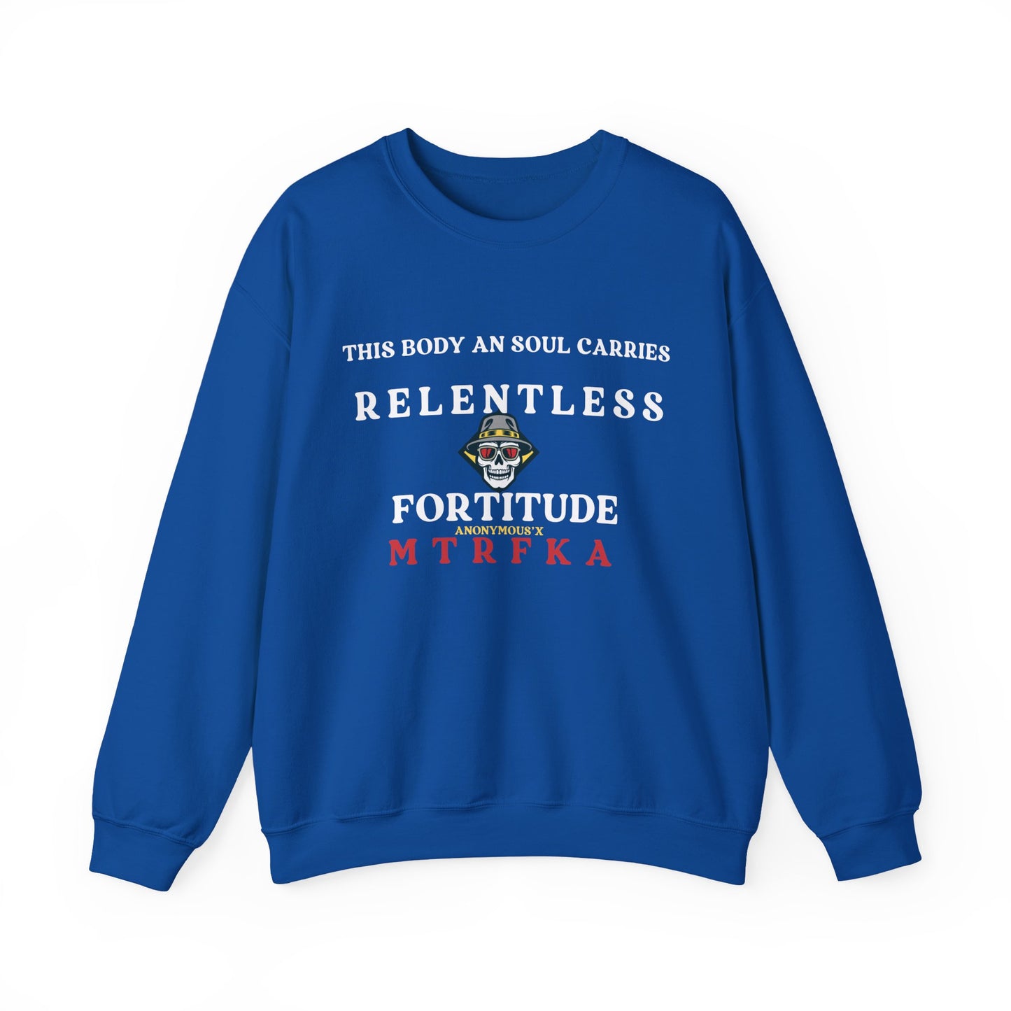 This body an soul carries relentless fortitude