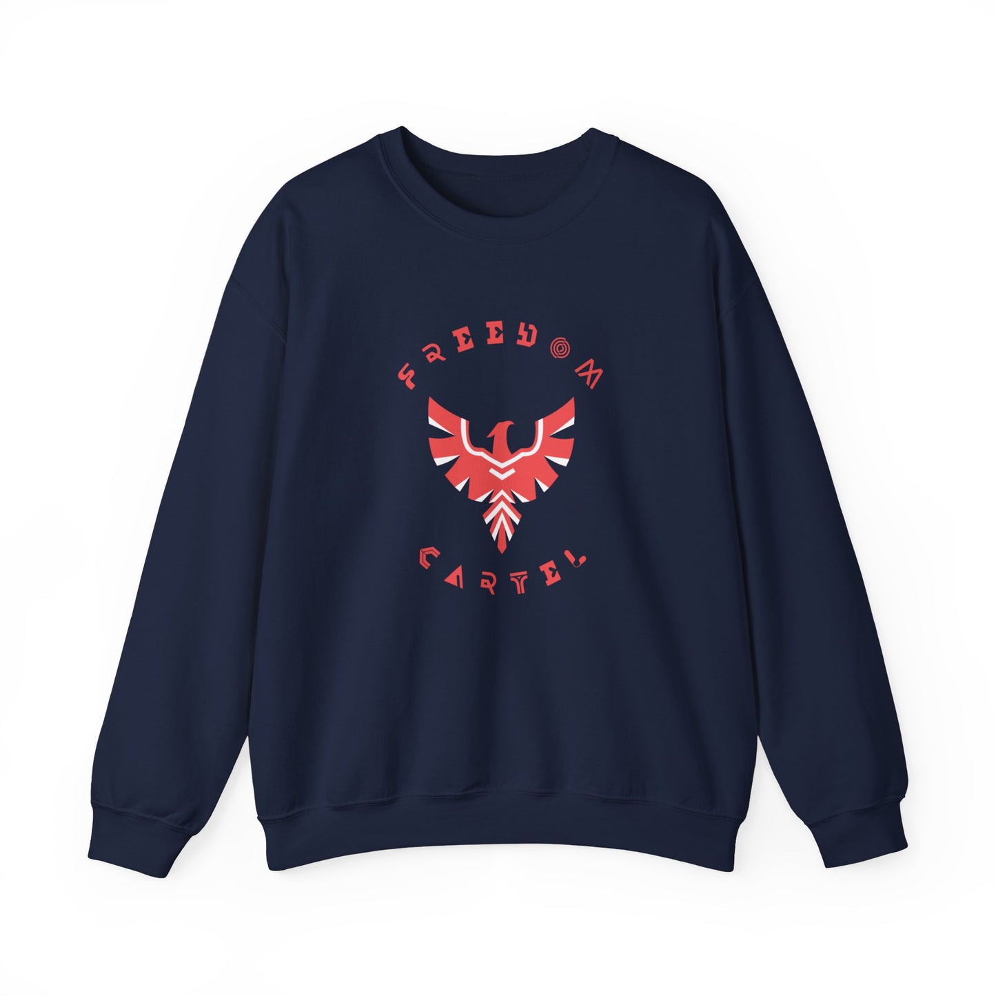 Crewneck Sweatshirt with FREEDOM CARTEL logo