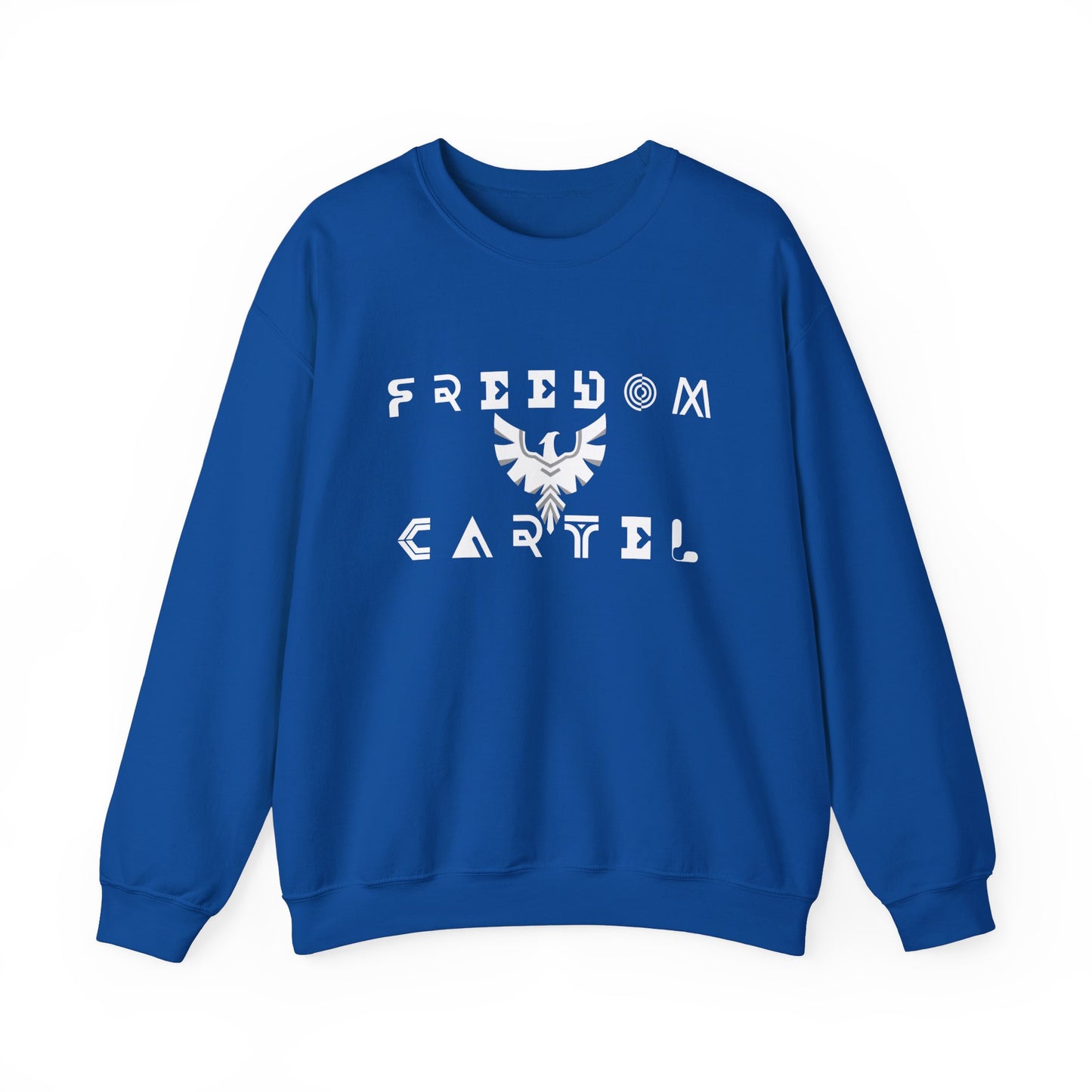 Crewneck Sweatshirt with FREEDOM CARTEL logo