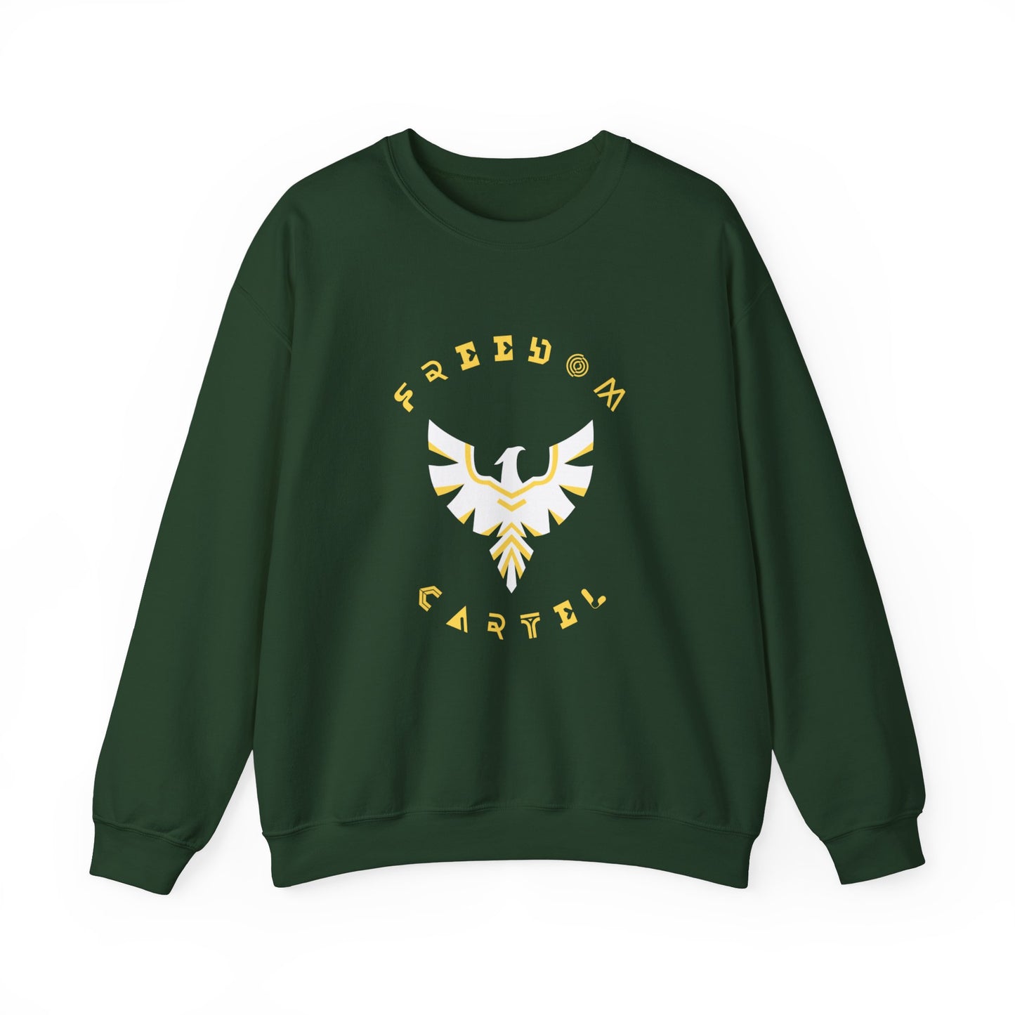 Crewneck Sweatshirt with FREEDOM CARTEL logo