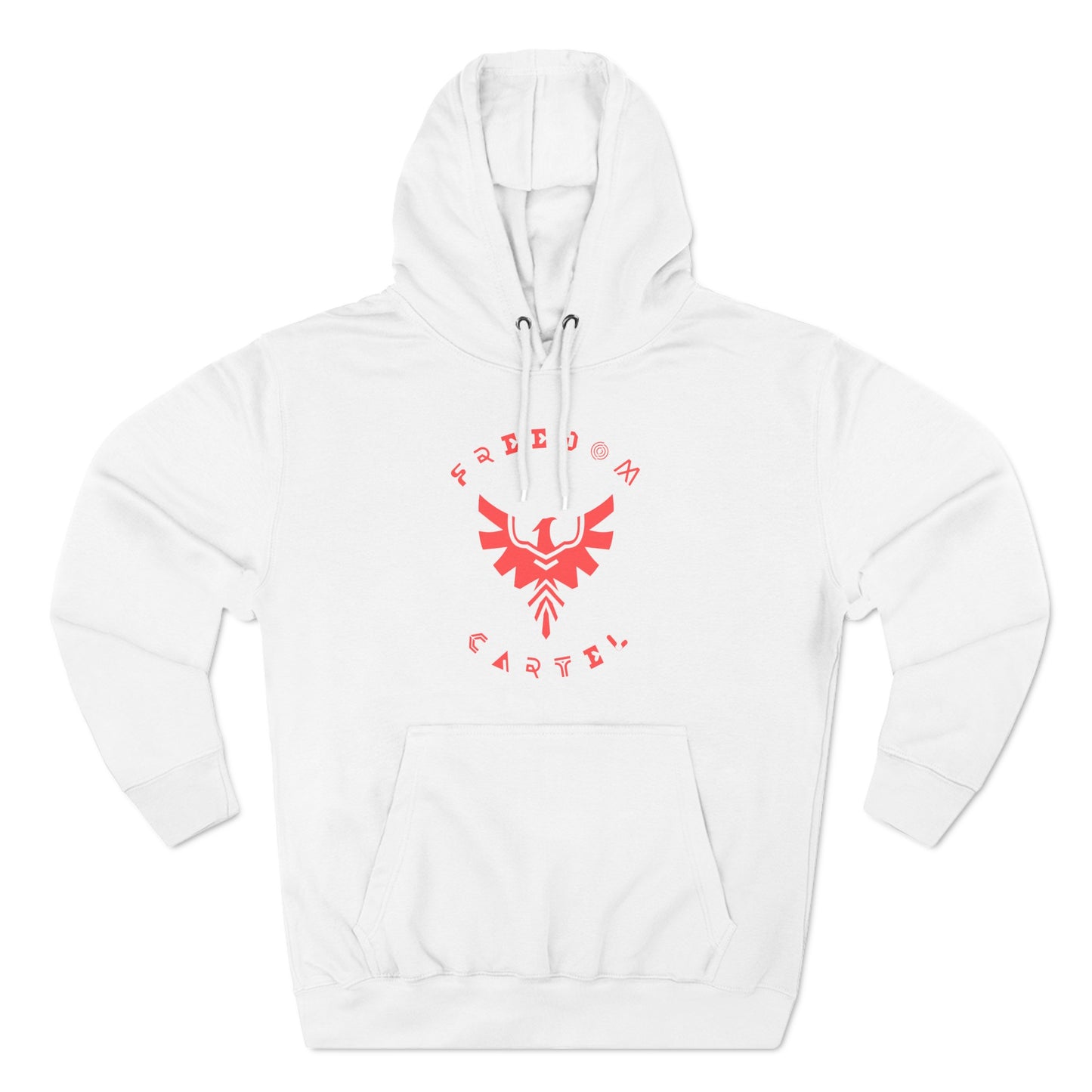 Fleece Hoodie with FREEDOM CARTEL logo