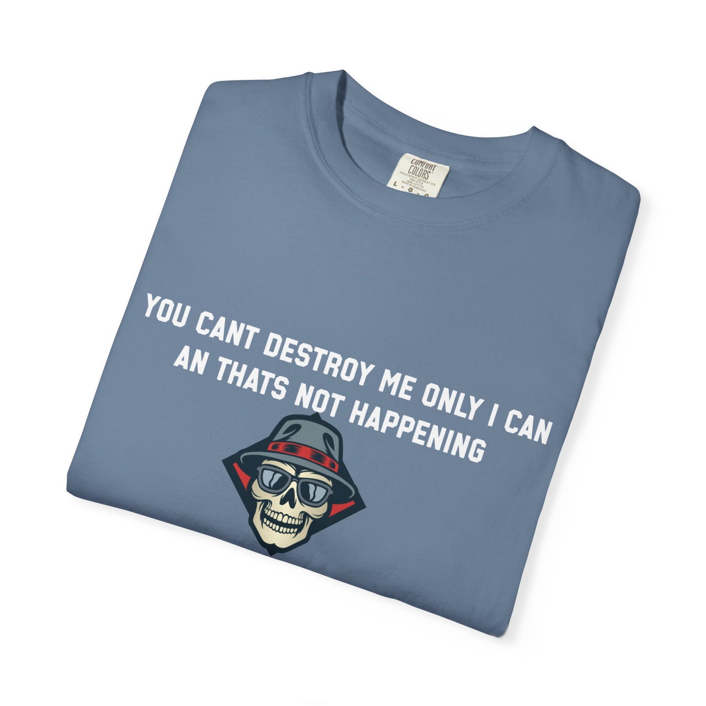 You cant destroy me only i can an thats not happening
