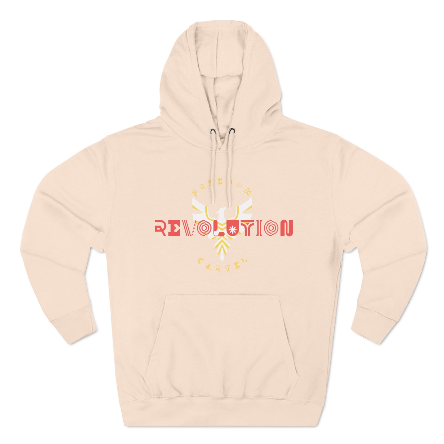 Fleece Hoodie with FREEDOM CARTEL logo