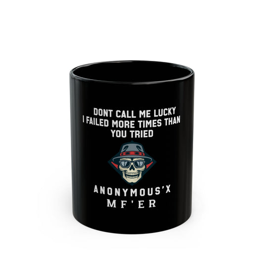 Black Mug - " Unique Gift for Friends