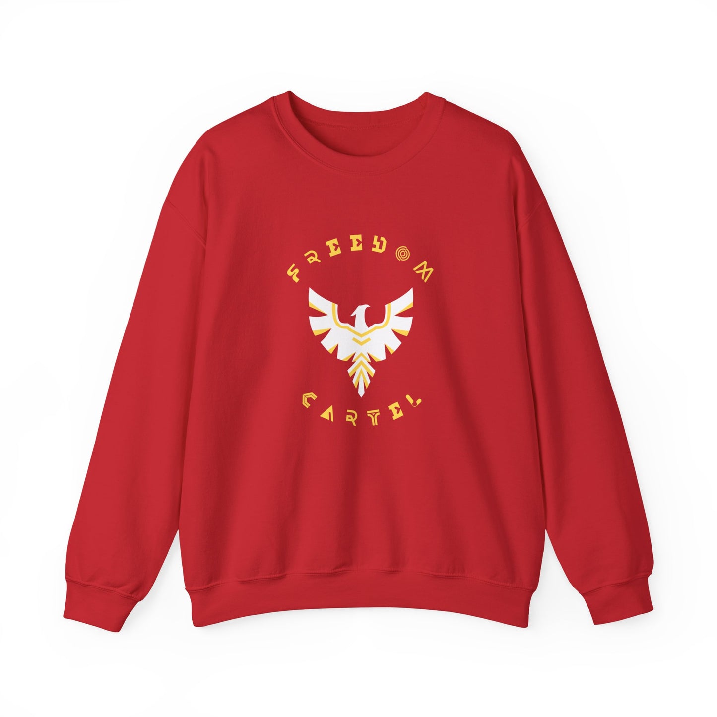 Crewneck Sweatshirt with  CLASSIC FREEDOM CARTEL logo