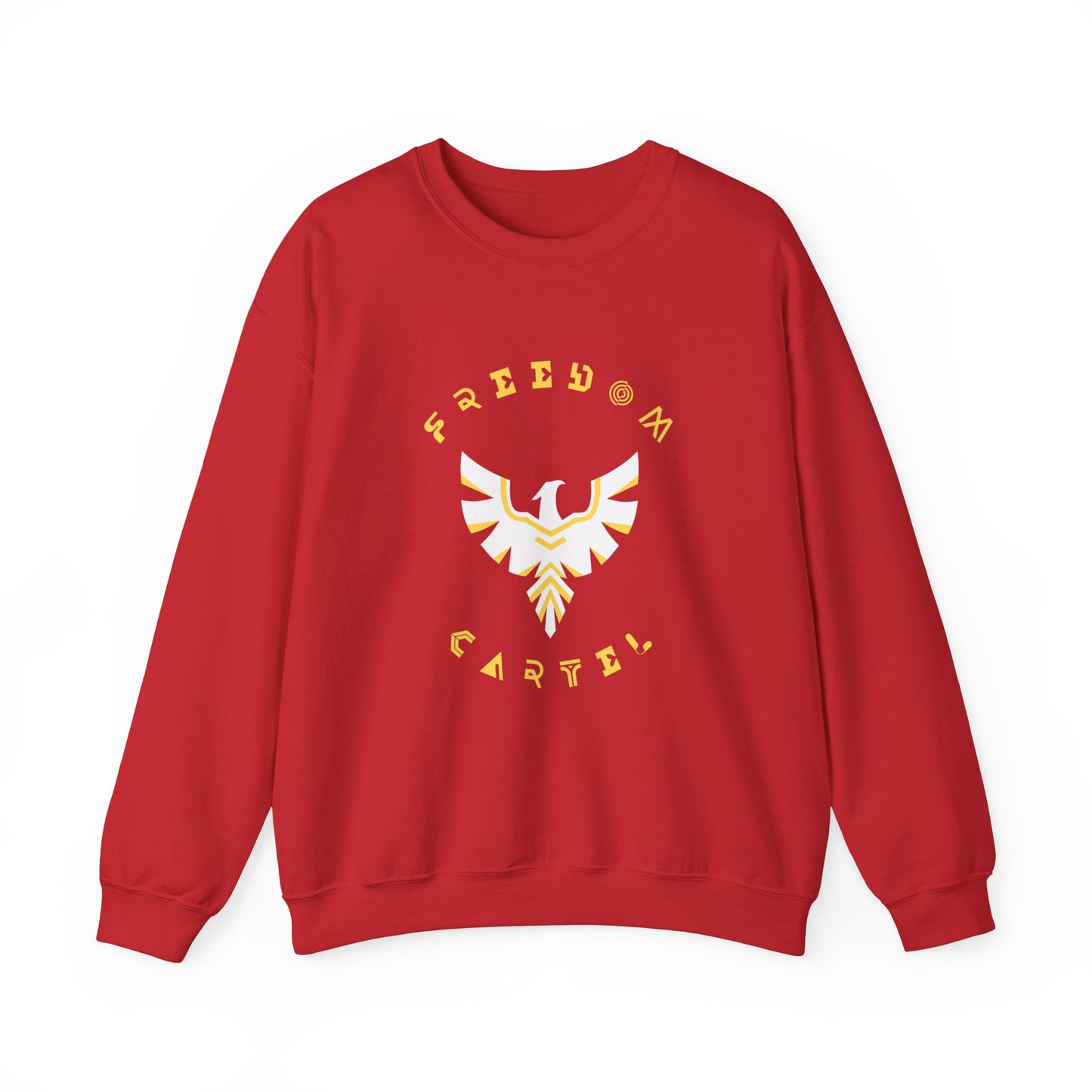 Crewneck Sweatshirt with FREEDOM CARTEL logo