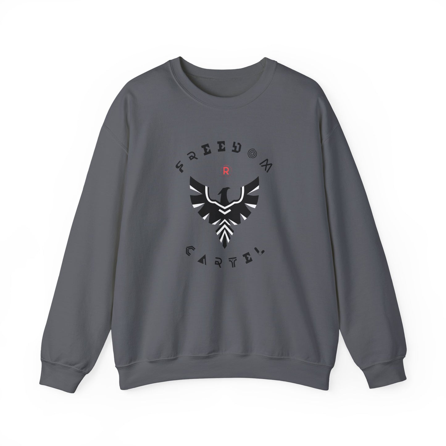 Crewneck Sweatshirt with FREEDOM CARTEL logo